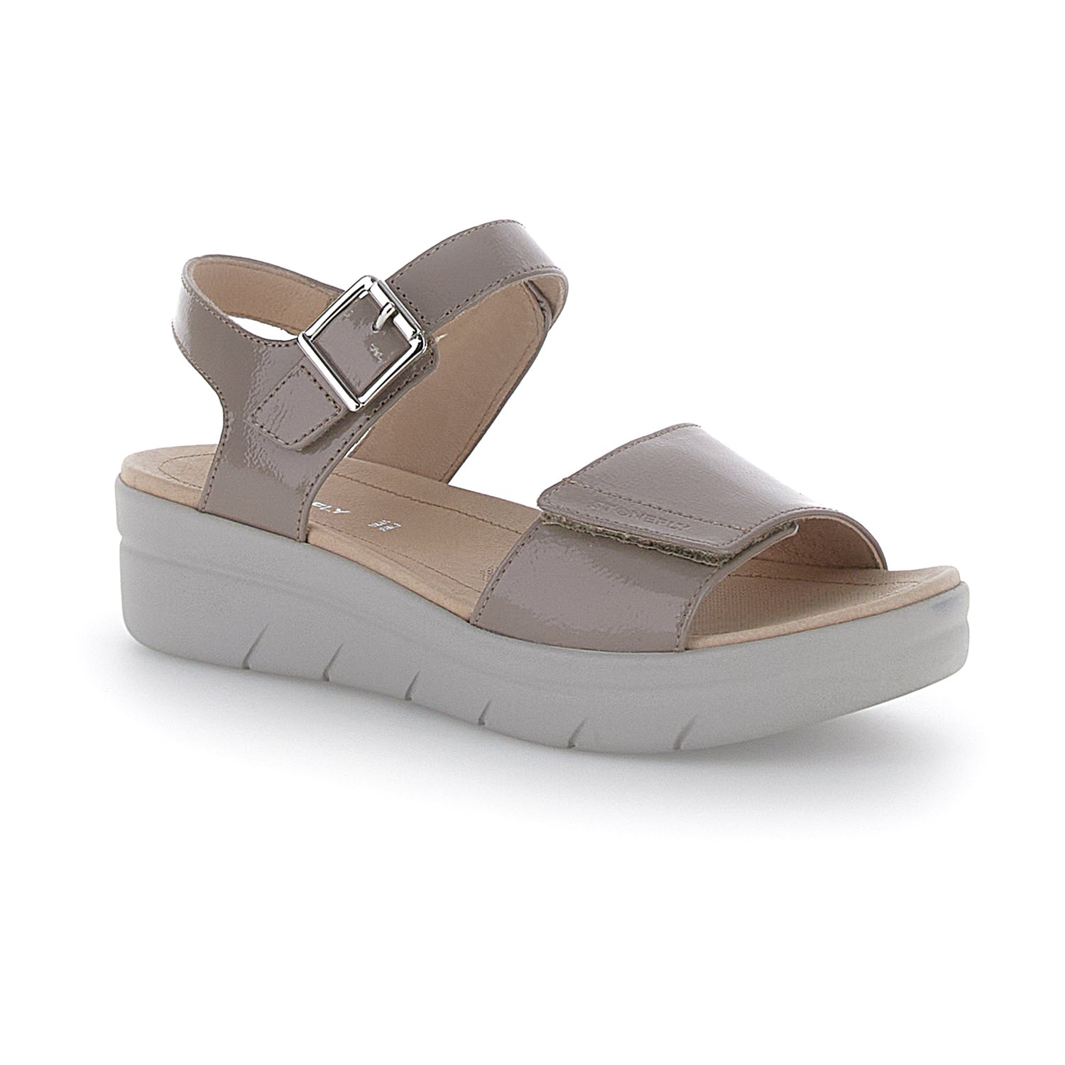 DONNA SANDALI CON ZEPPA AQUA 2 BEIGE 108231 075 02