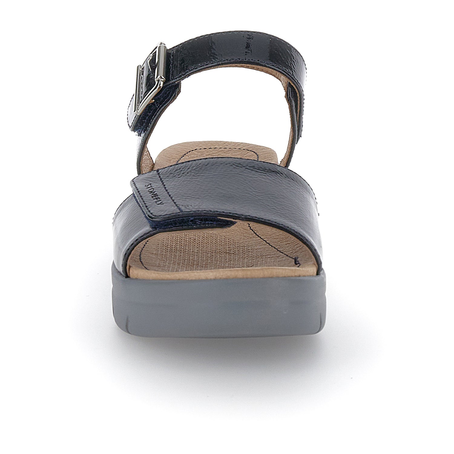 DONNA SANDALI CON ZEPPA AQUA 2 BLU SCURO 108231 100 04