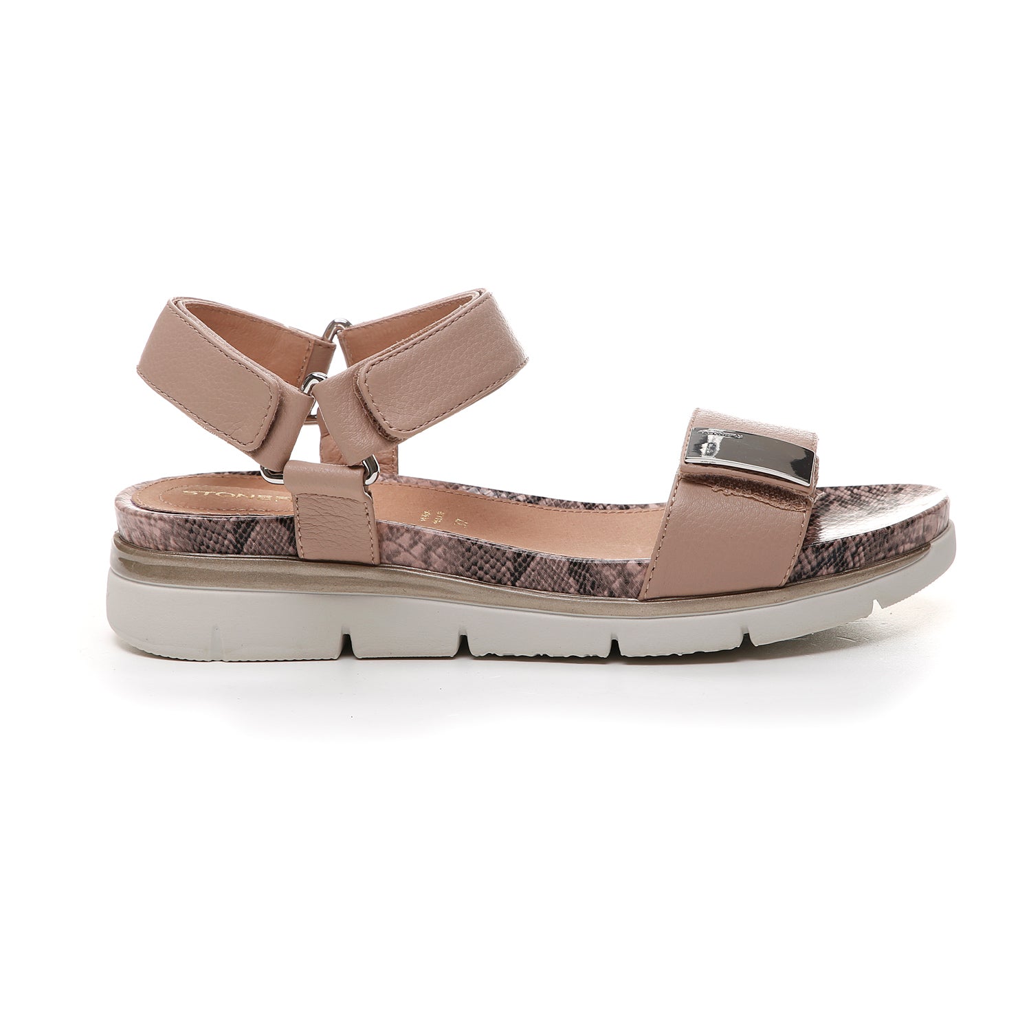 Sandalias De Cuna Elody Marron Claro Stonefly