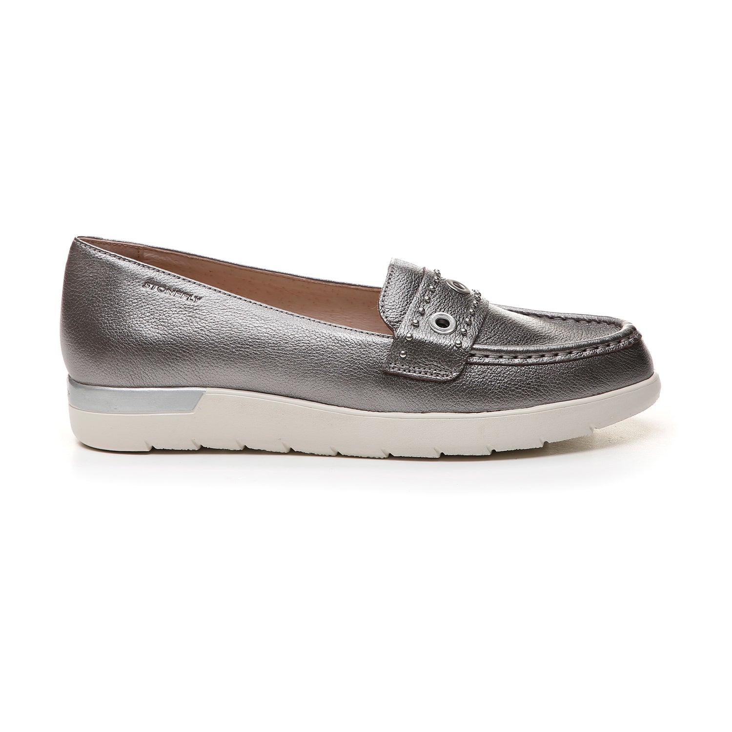 MOCASSINI SARYN ARGENTO