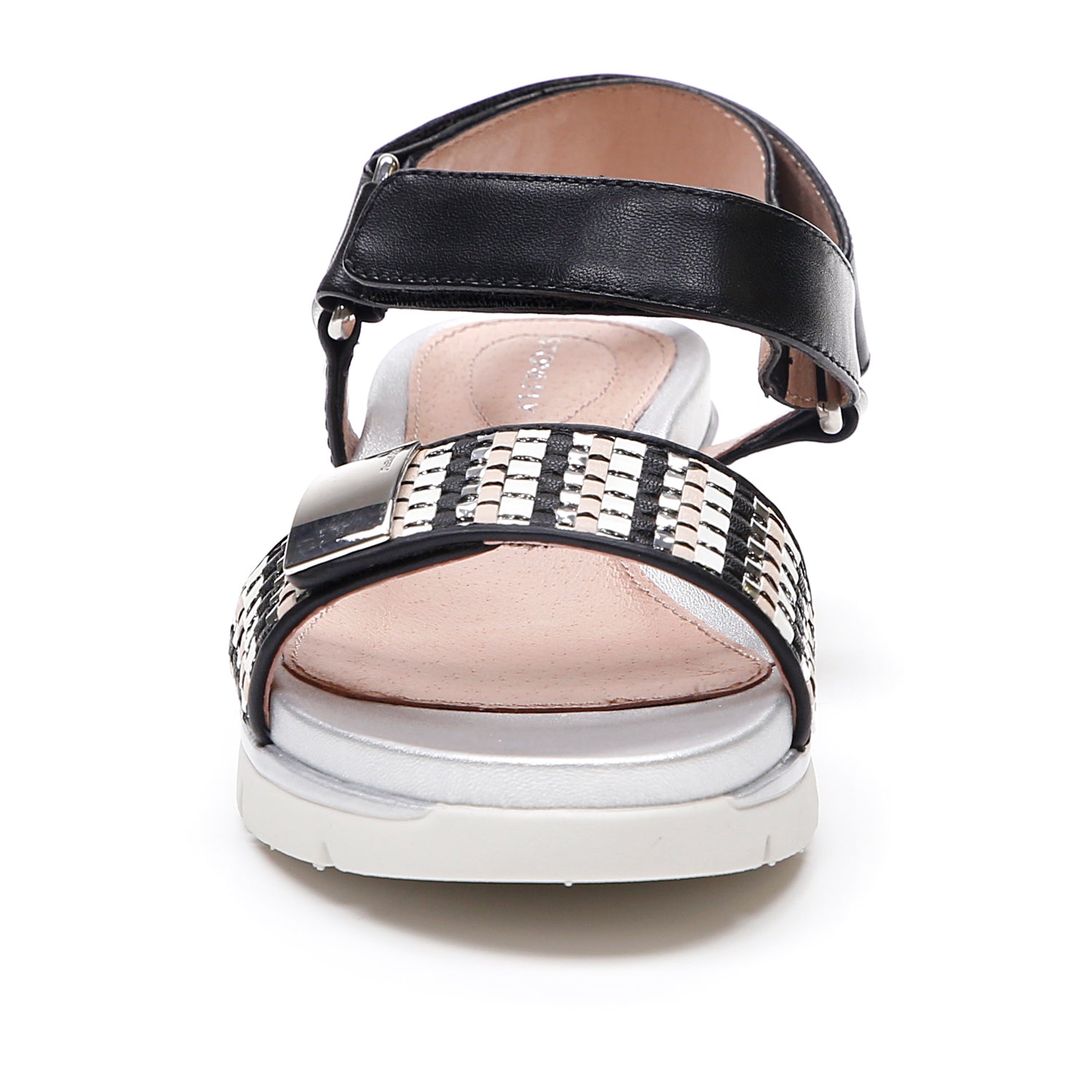 DONNA SANDALI CON ZEPPA ELODY 11 NERO 213861 000 04