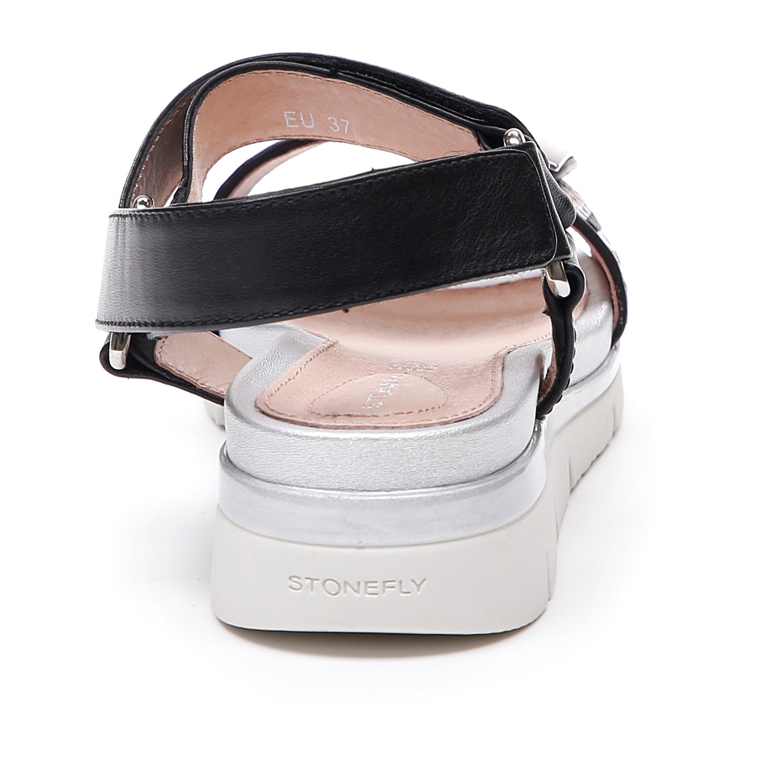 DONNA SANDALI CON ZEPPA ELODY 11 NERO 213861 000 05