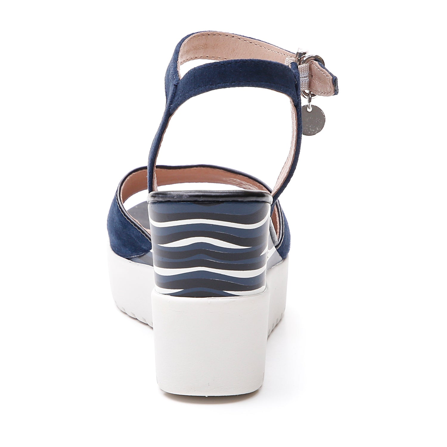 DONNA SANDALI CON ZEPPA ELY 11 BLU SCURO 213915 144 05