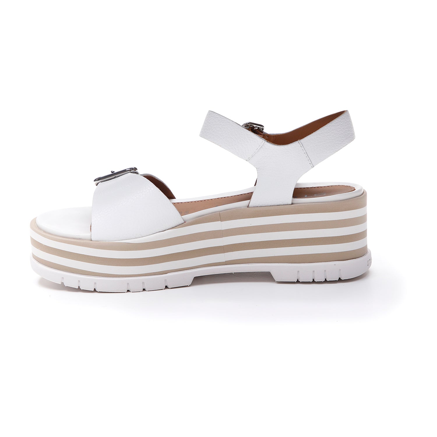 DONNA SANDALI CON ZEPPA KRIS 4 BIANCO 213920 010 03