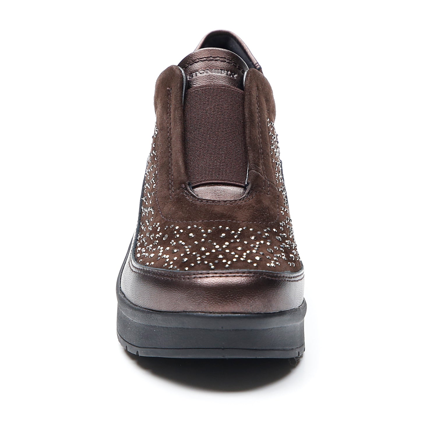 DONNA SLIP ON SHOES CREAM 17 MARRONE SCURO 215287 410 04