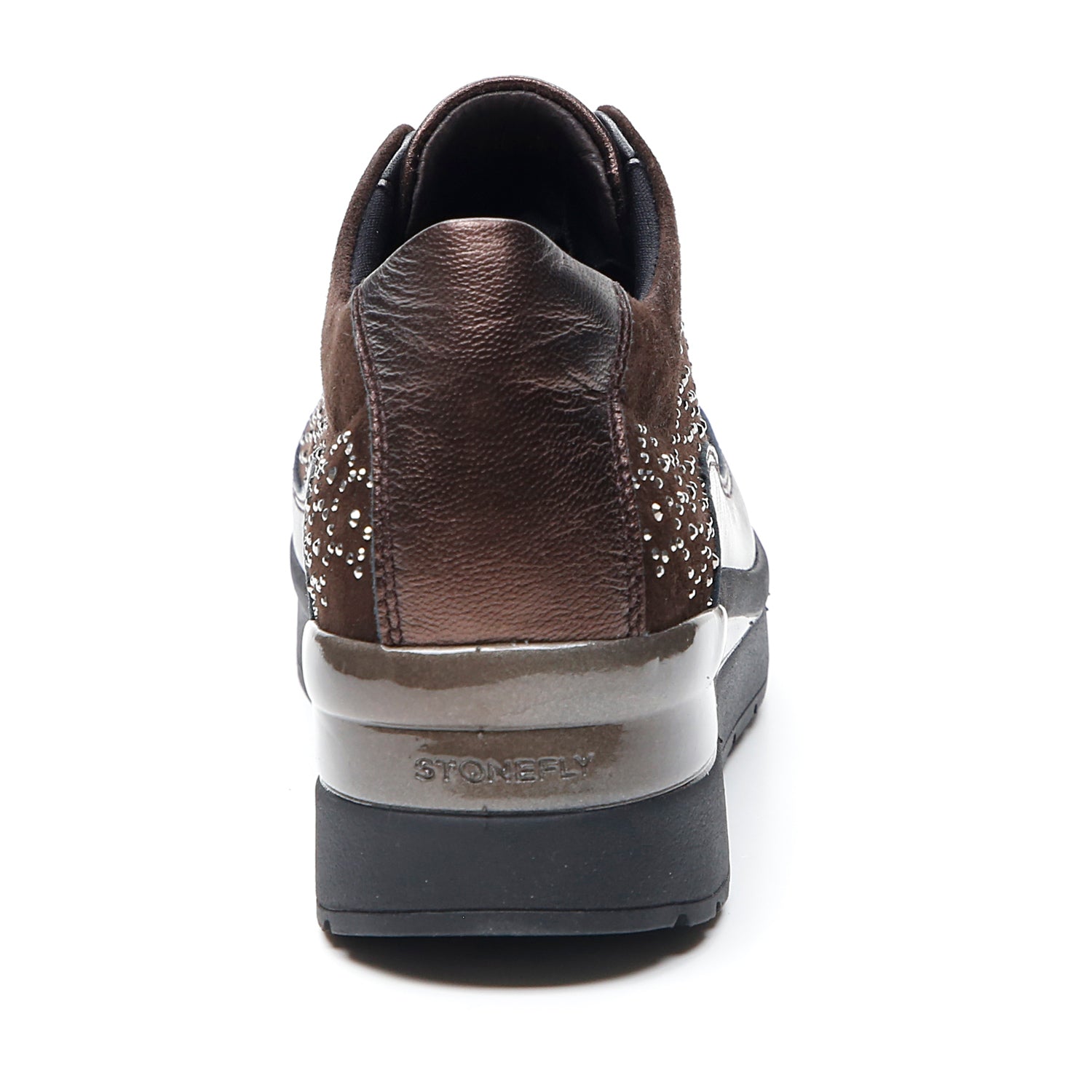 DONNA SLIP ON SHOES CREAM 17 MARRONE SCURO 215287 410 05