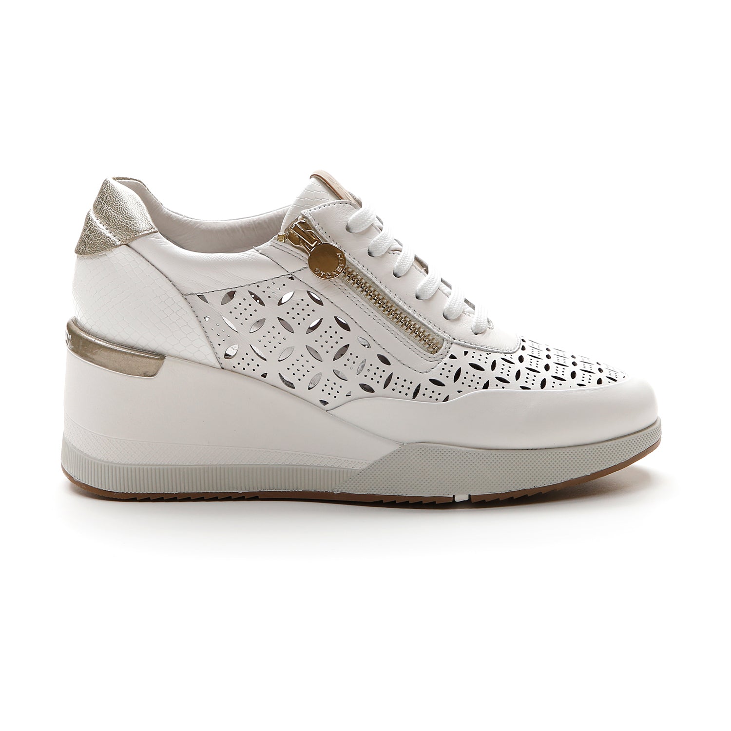 DONNA SCARPE ALLACCIATE ELLA 12 BIANCO 216013 010 01