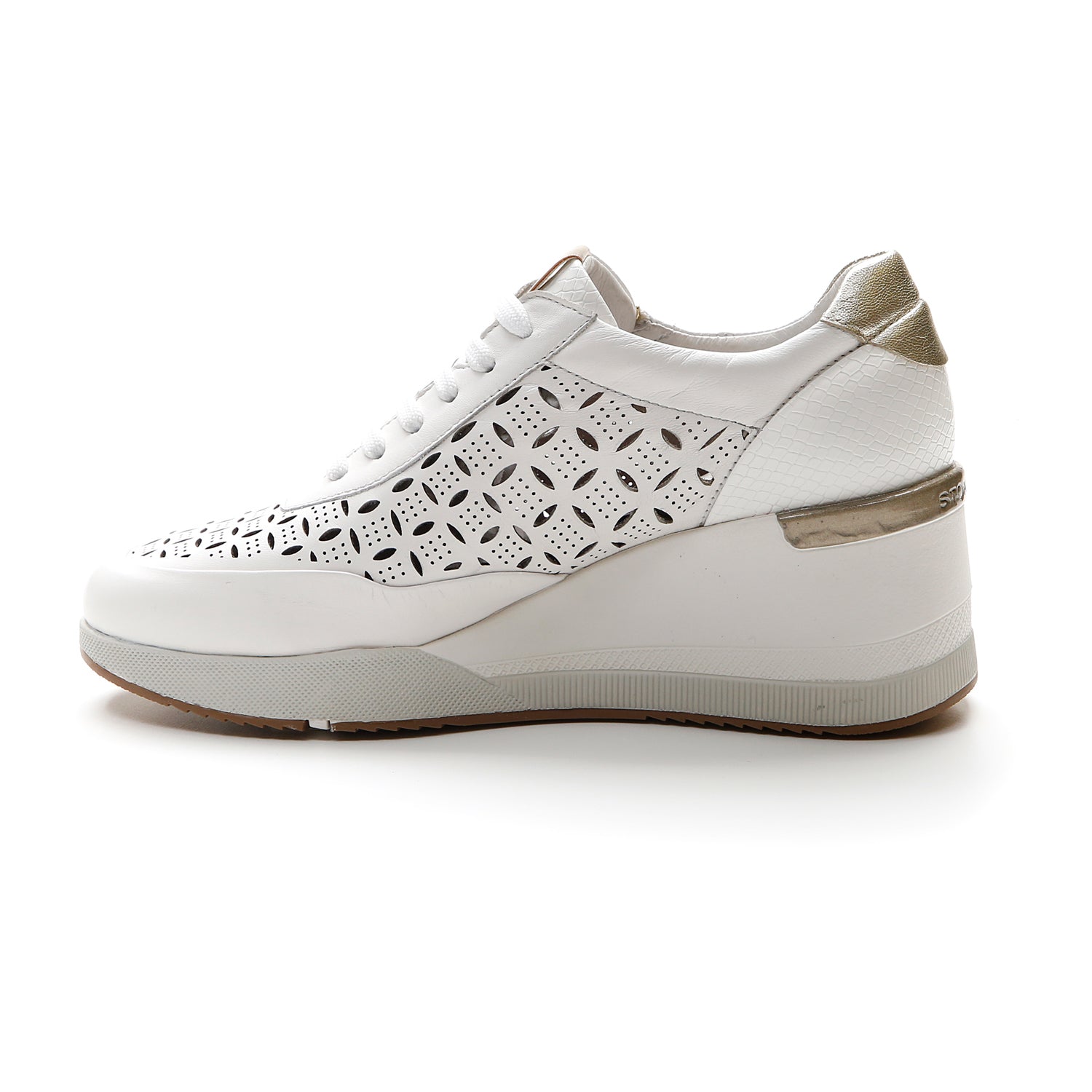 DONNA SCARPE ALLACCIATE ELLA 12 BIANCO 216013 010 03