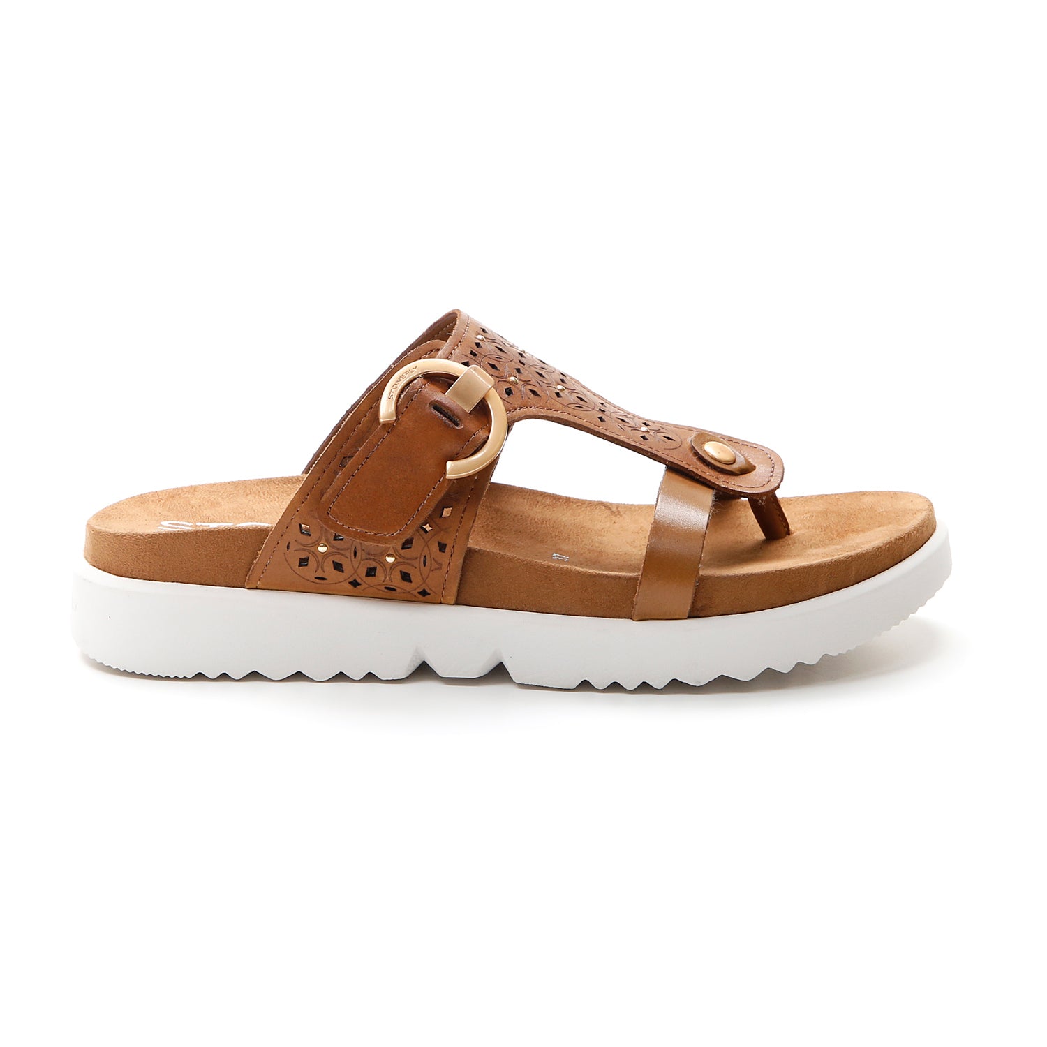 DONNA SANDALI CON ZEPPA RIVA 6 BEIGE 216099 049 01