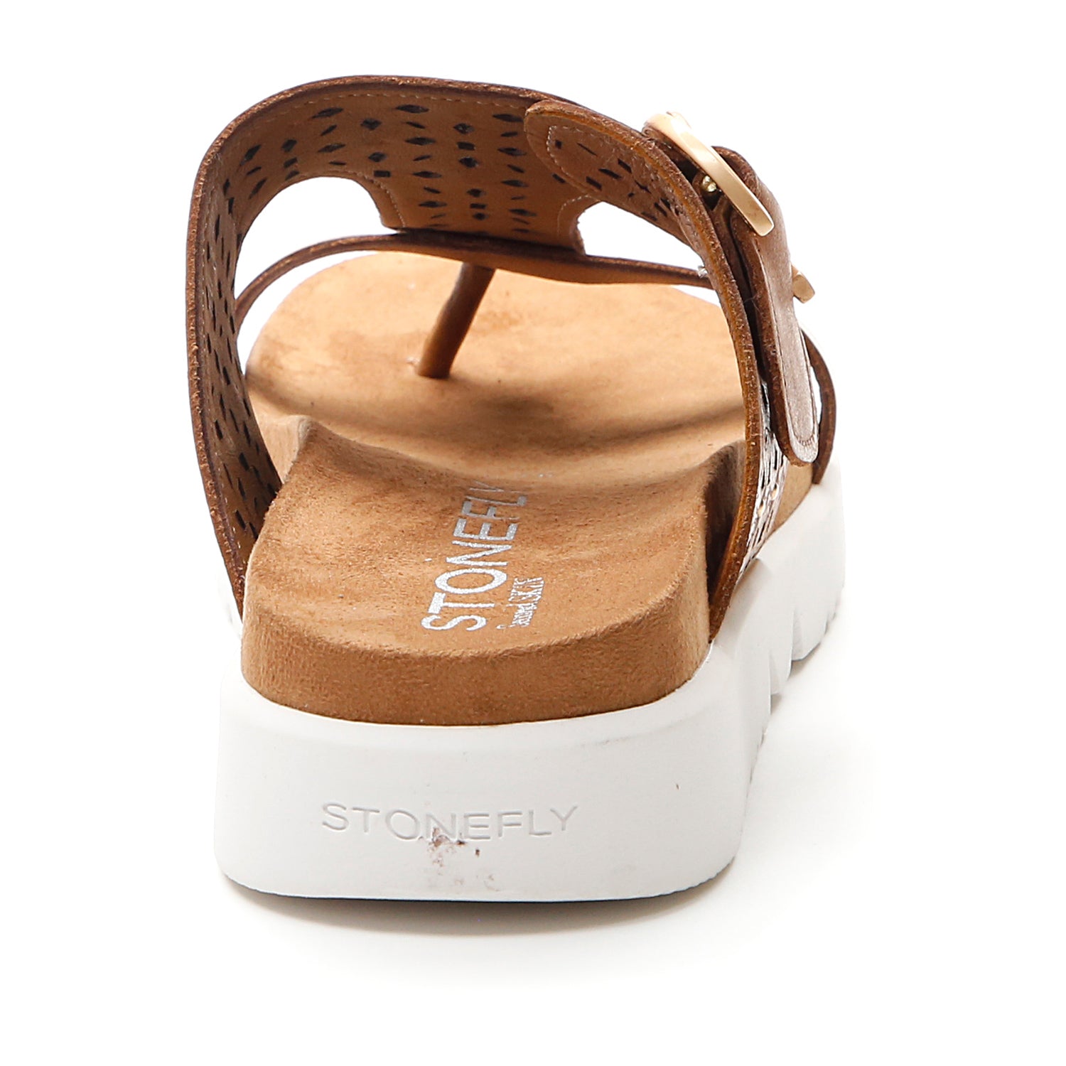 DONNA SANDALI CON ZEPPA RIVA 6 BEIGE 216099 049 05