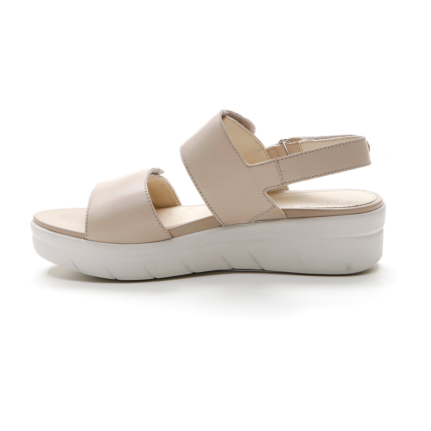 DONNA SANDALI CON ZEPPA AQUA 12 BEIGE 216158 016 03