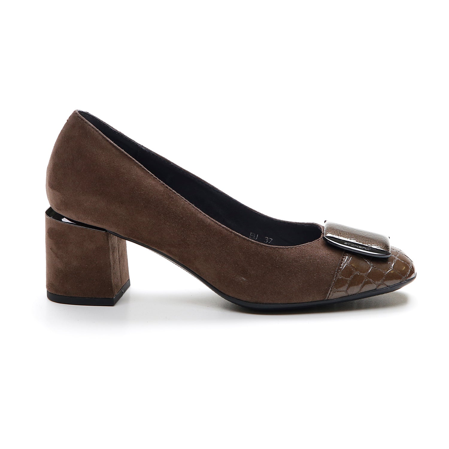 DONNA SCARPE DECOLLETE BRIDGET 16 MARRONE 216833 M29 01