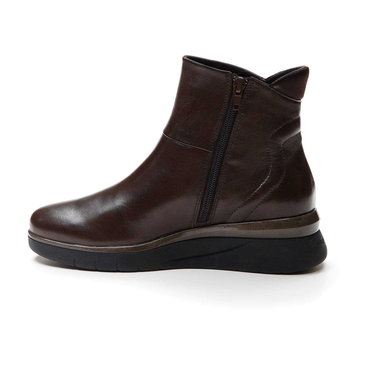 DONNA STIVALI ALLA CAVIGLIA CLERYN HDRY 12 MARRONE SCURO 217098 5HD 03