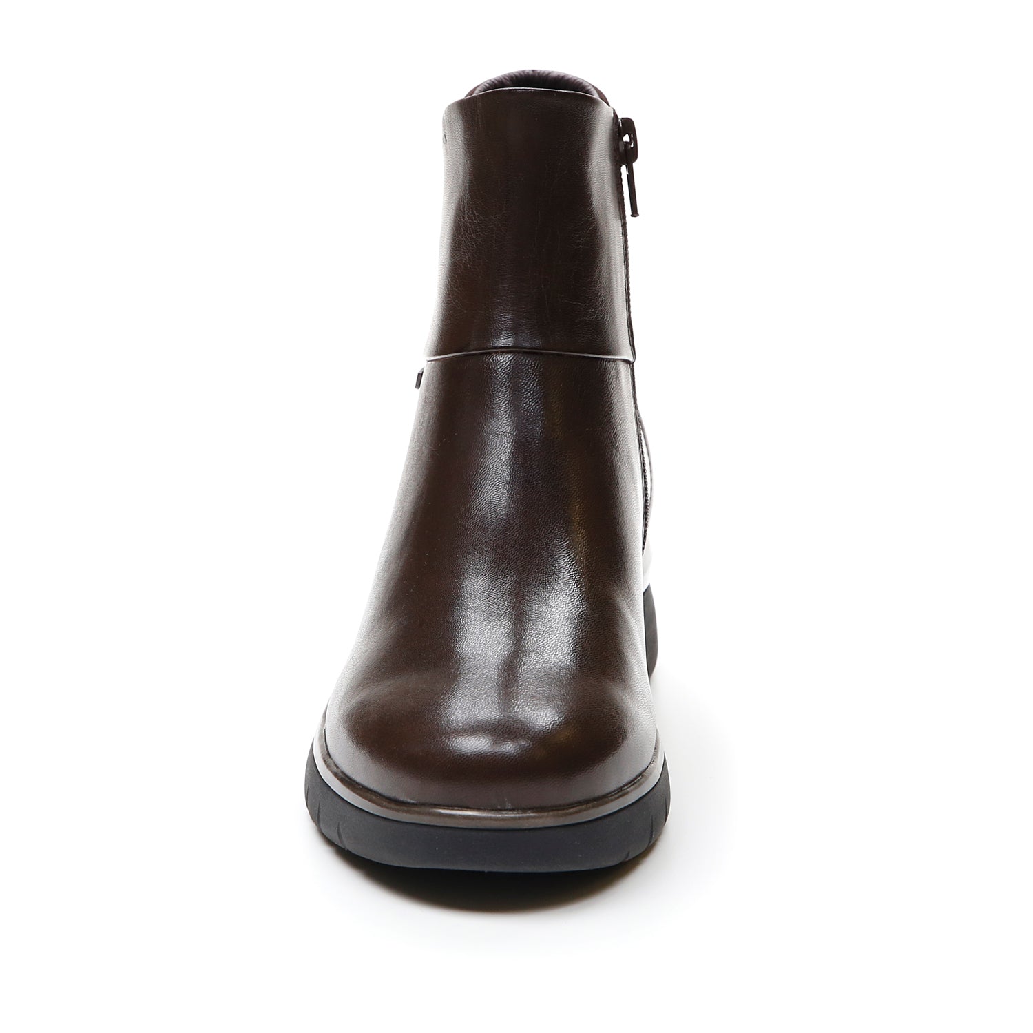 DONNA STIVALI ALLA CAVIGLIA CLERYN HDRY 12 MARRONE SCURO 217098 5HD 04