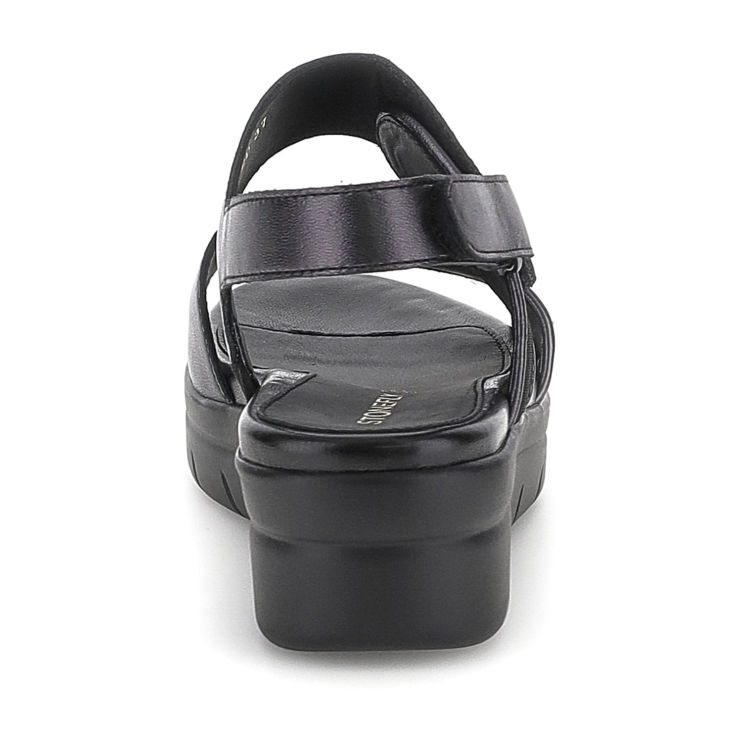 DONNA SANDALI CON ZEPPA AQUA 12 GRIGIO SCURO 217547 8FP 05