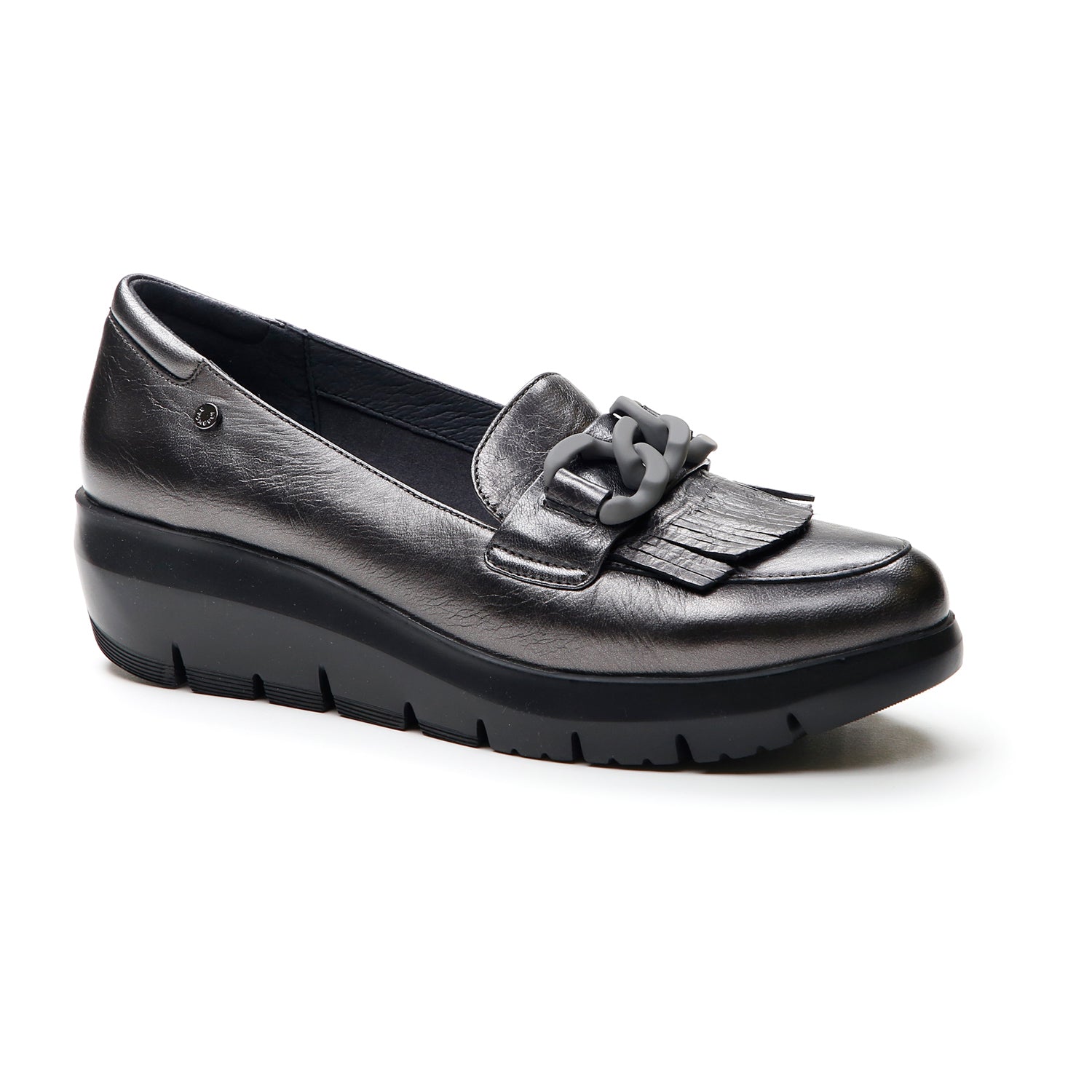 DONNA MOCASSINI PLUME 13 GRIGIO SCURO 218215 Z41 02