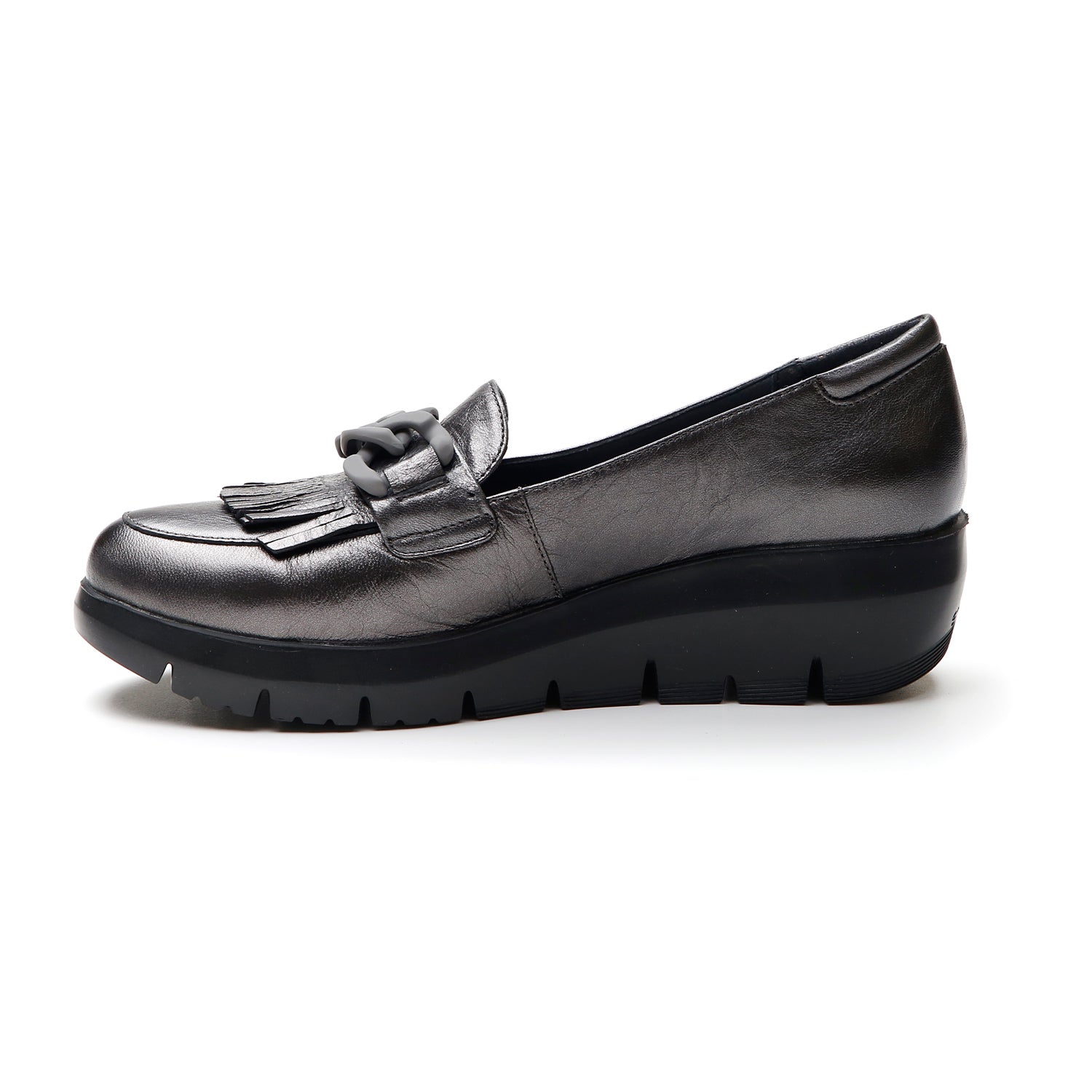 DONNA MOCASSINI PLUME 13 GRIGIO SCURO 218215 Z41 03