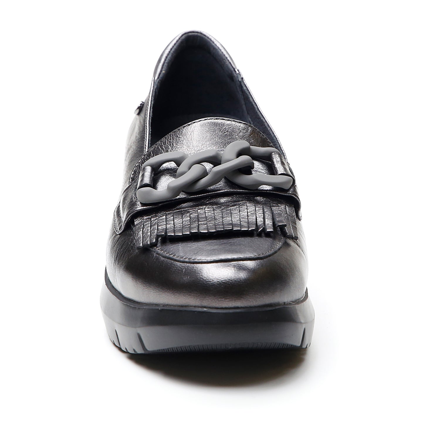 DONNA MOCASSINI PLUME 13 GRIGIO SCURO 218215 Z41 04