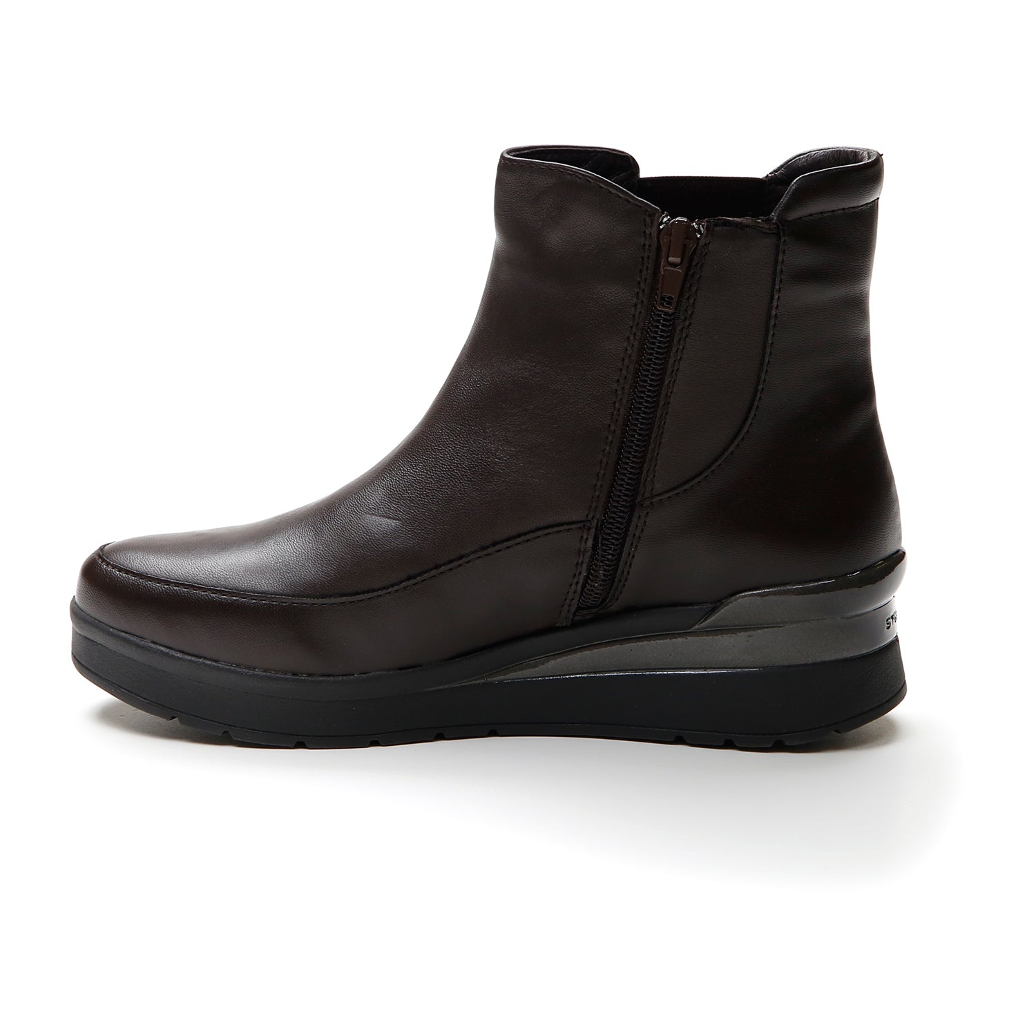 DONNA STIVALI ALLA CAVIGLIA CREAM 37 MARRONE SCURO 218309 02Z 03