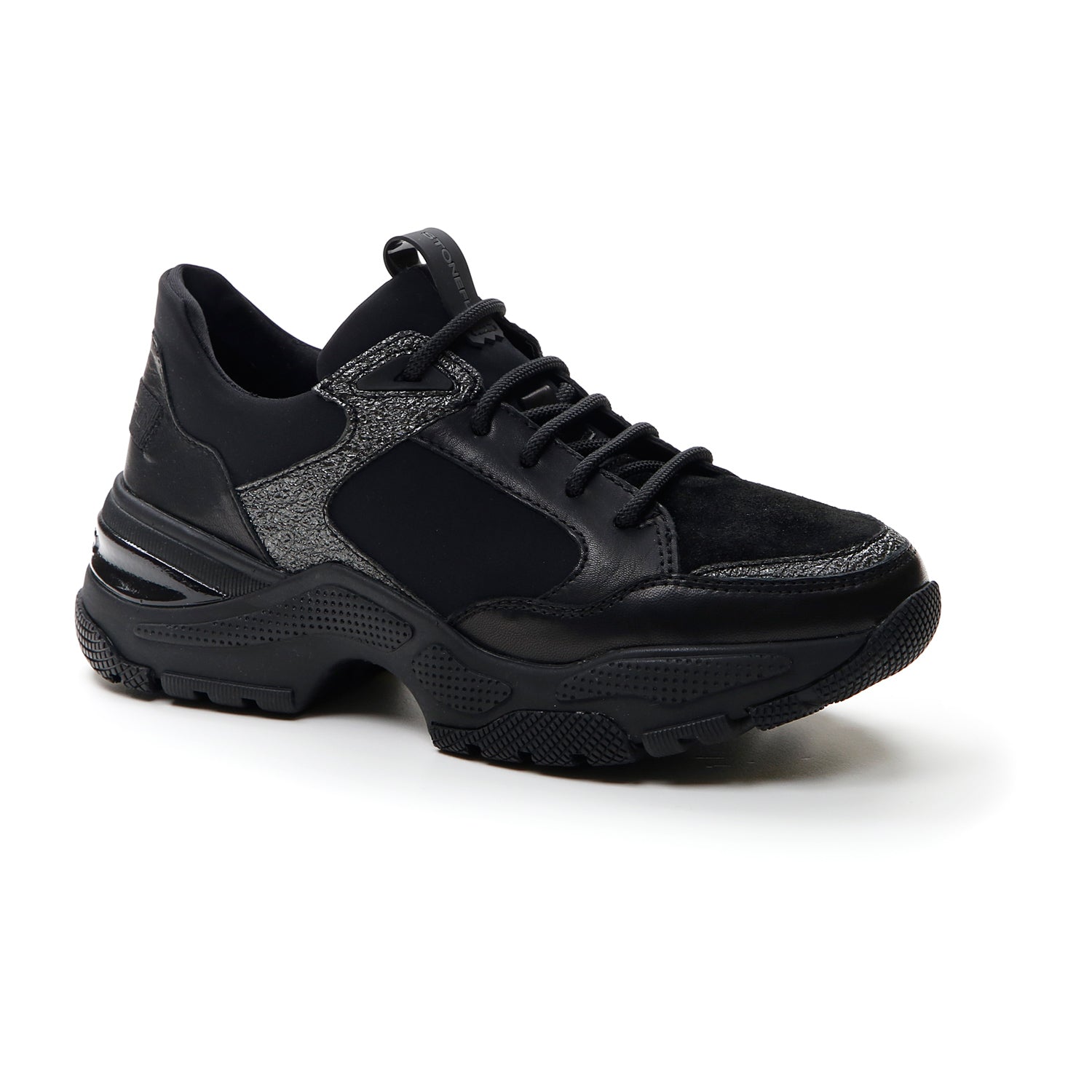 DONNA SCARPE ALLACCIATE FUTURA 7 NERO 218417 000 02