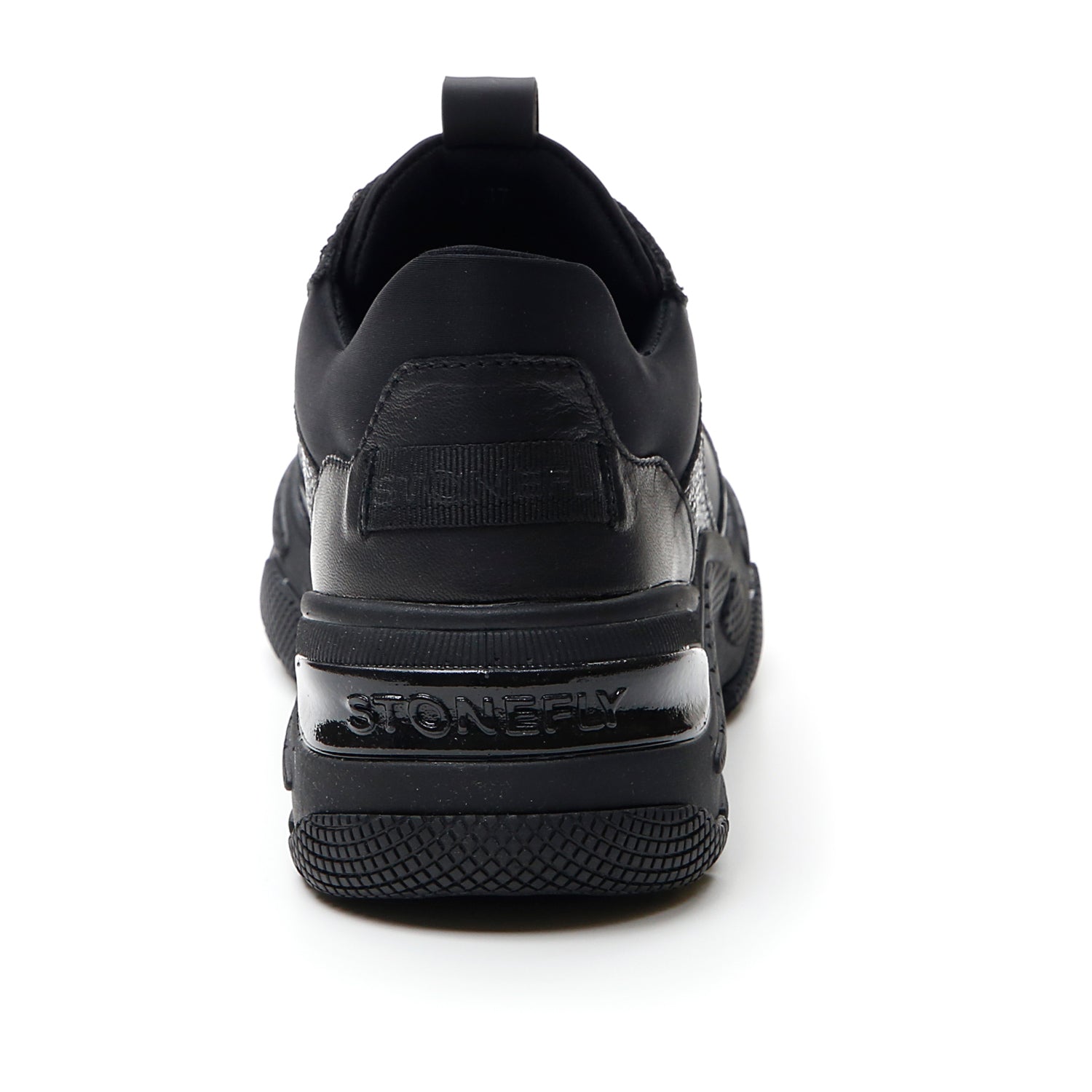 DONNA SCARPE ALLACCIATE FUTURA 7 NERO 218417 000 05