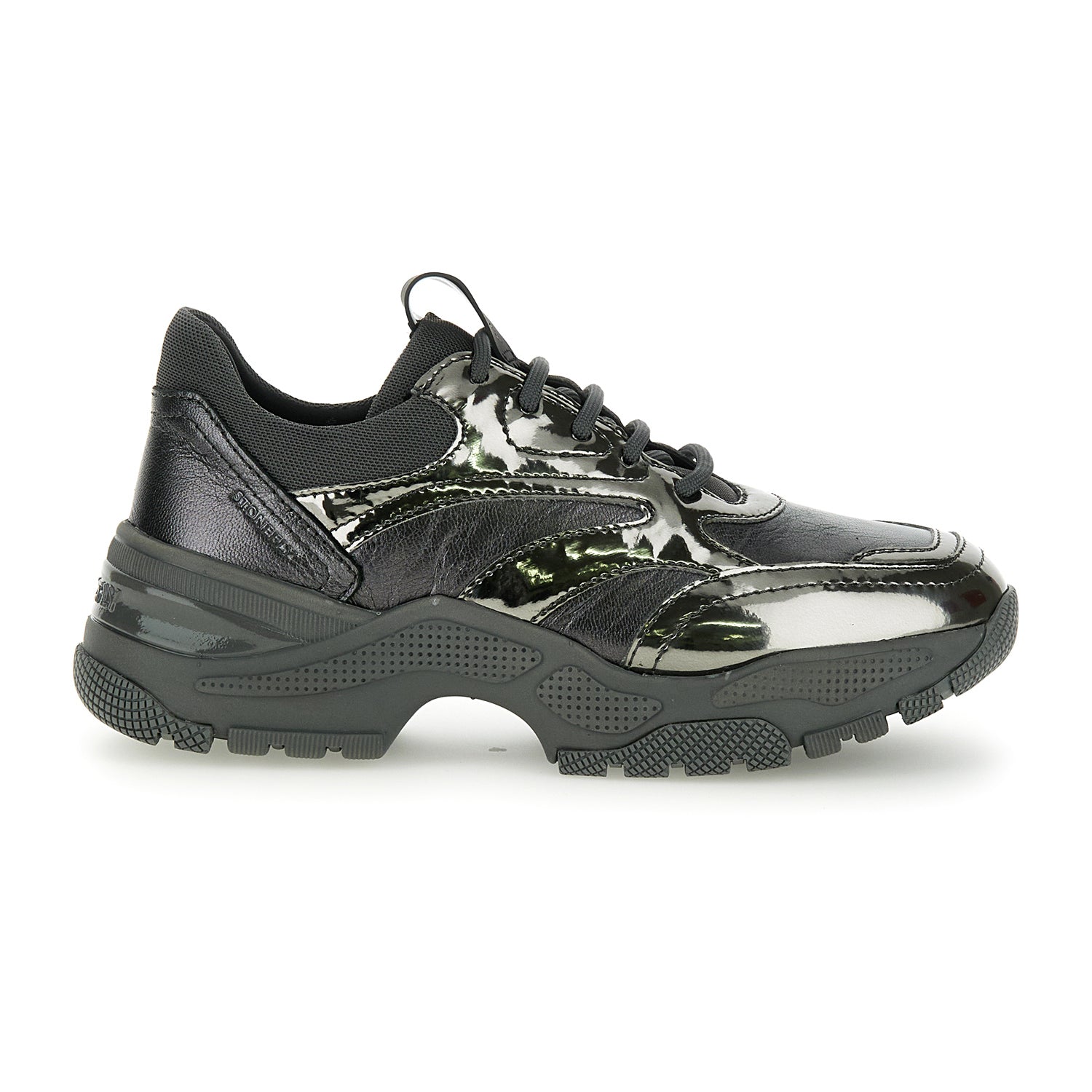 DONNA SCARPE ALLACCIATE FUTURA 8 GRIGIO SCURO 218418 Z41 01