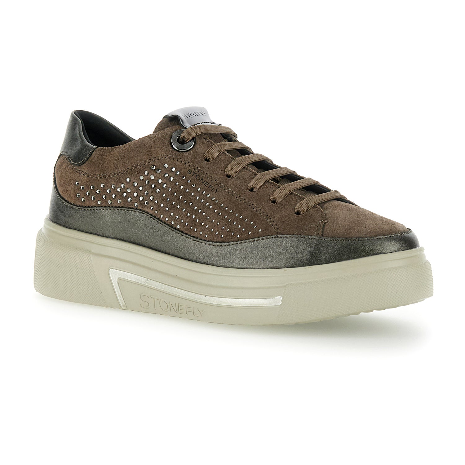 DONNA SCARPE ALLACCIATE ALLEGRA 4 GRIGIO 218427 11F 02