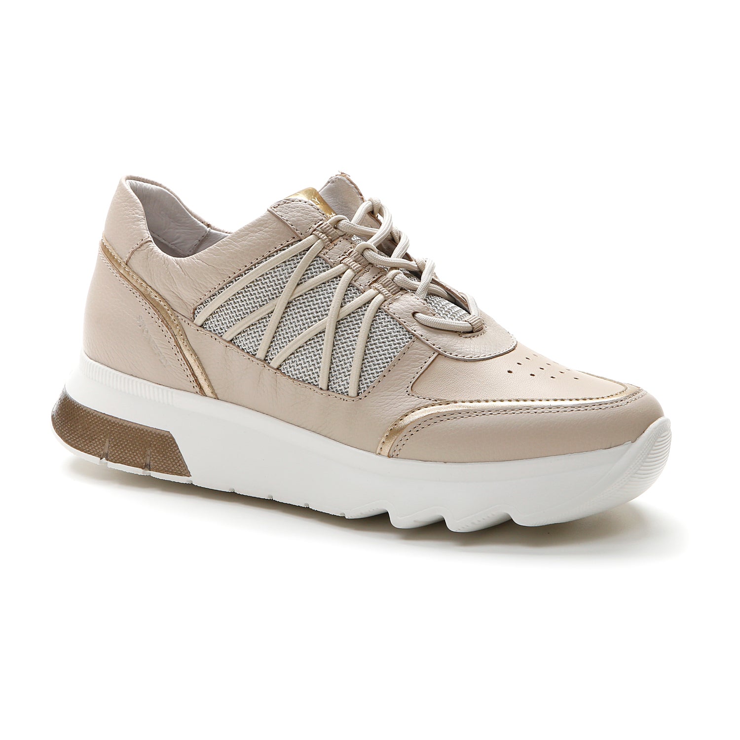 DONNA SCARPE ALLACCIATE SPOCK 34 BEIGE 218977 016 02