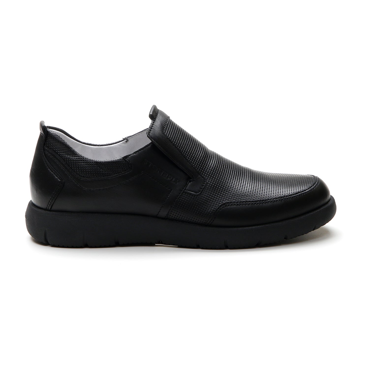 Uomo Slipon Scarpe SANTONI Sneaker Slip-on Da Uomo In Pelle