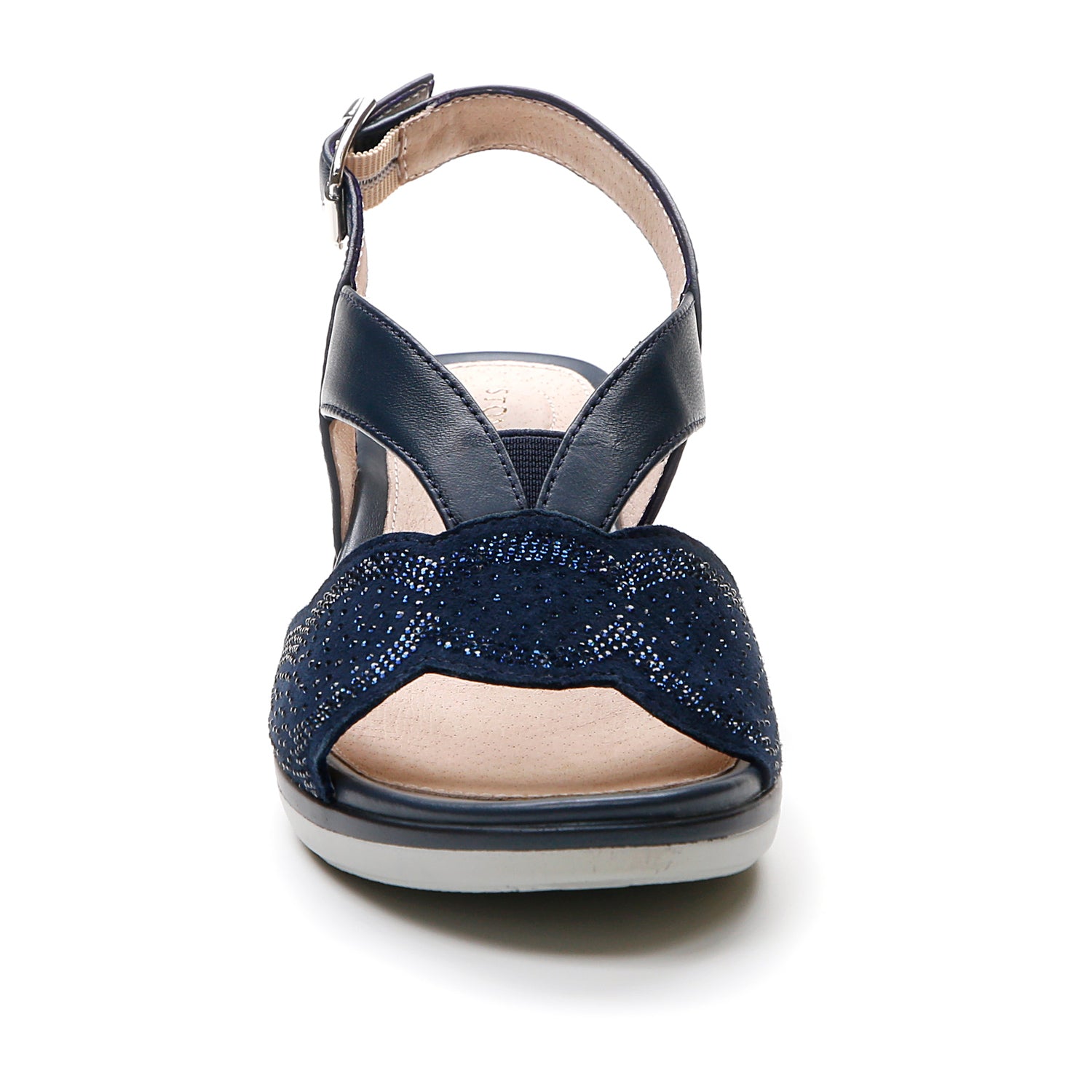 DONNA SANDALI CON ZEPPA VANITY 30 BLU SCURO 219077 144 04