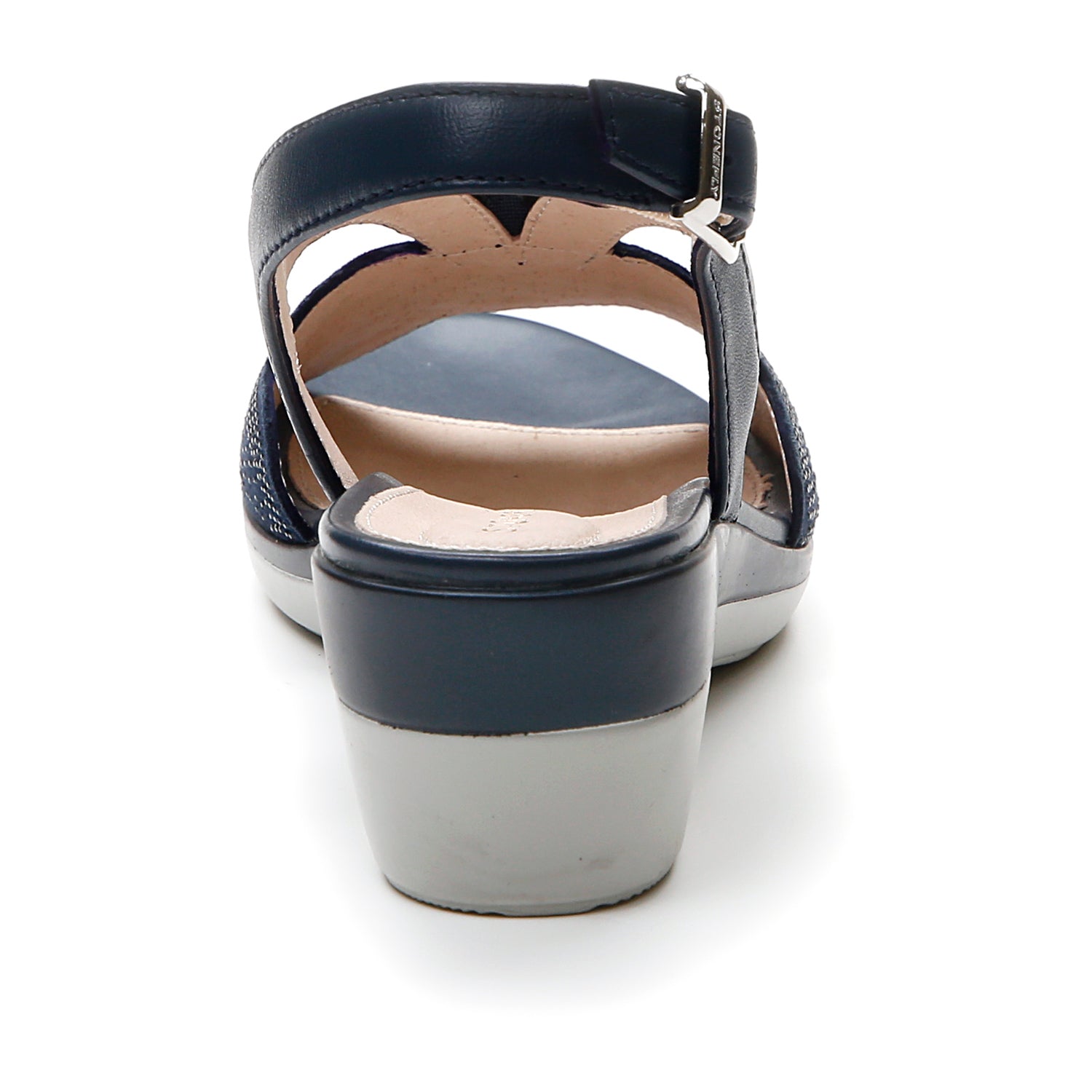 DONNA SANDALI CON ZEPPA VANITY 30 BLU SCURO 219077 144 05