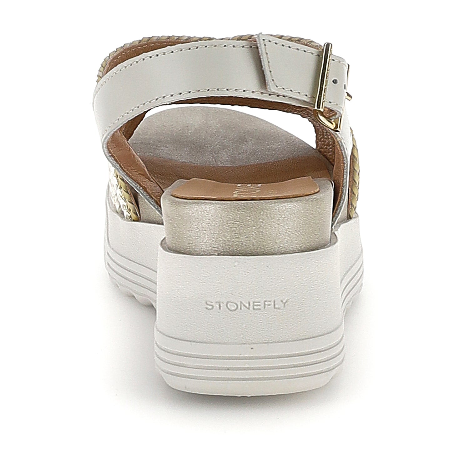 DONNA SANDALI CON ZEPPA PARKY 17 BIANCO 219121 151 05