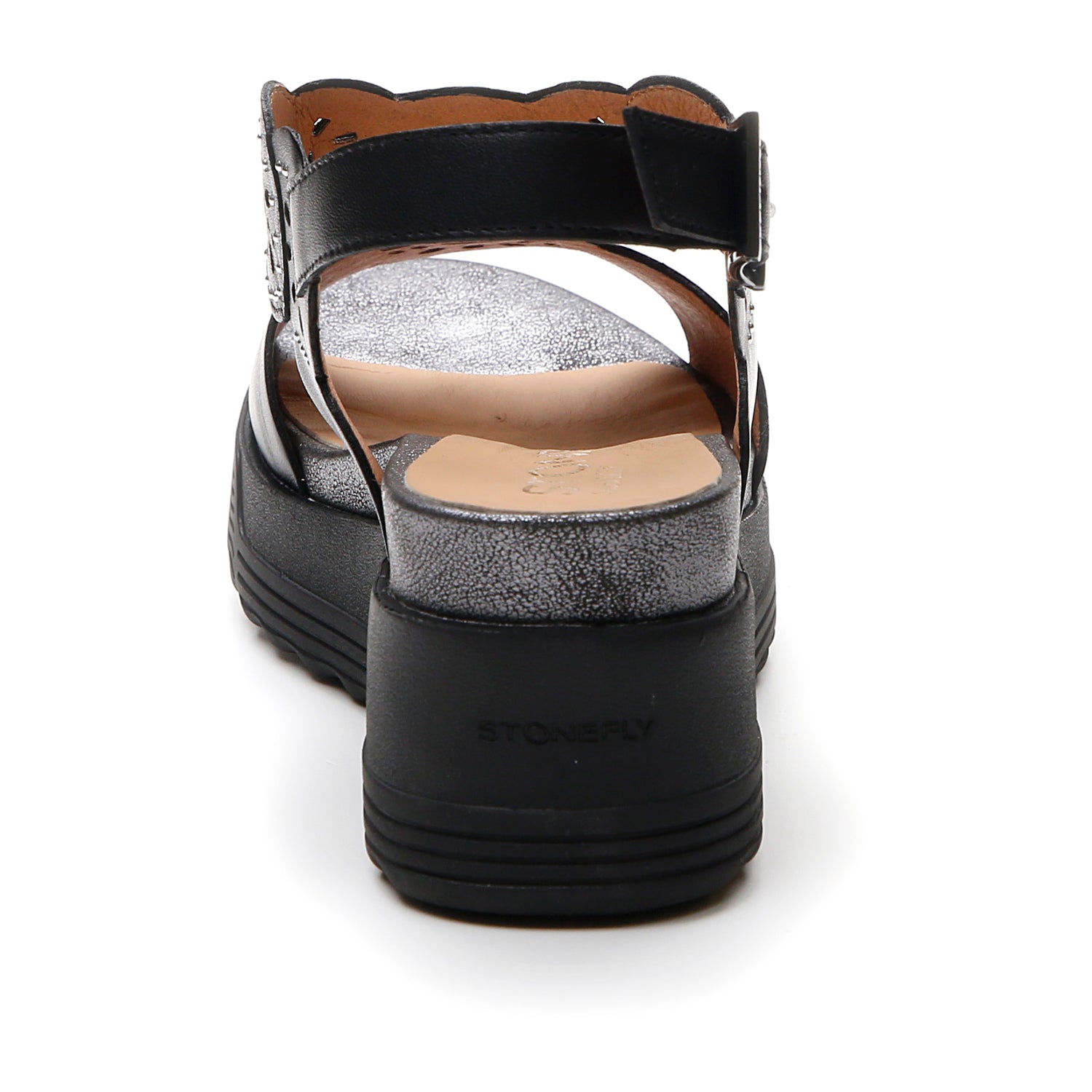 DONNA SANDALI CON ZEPPA PARKY 21 NERO 219128 000 05