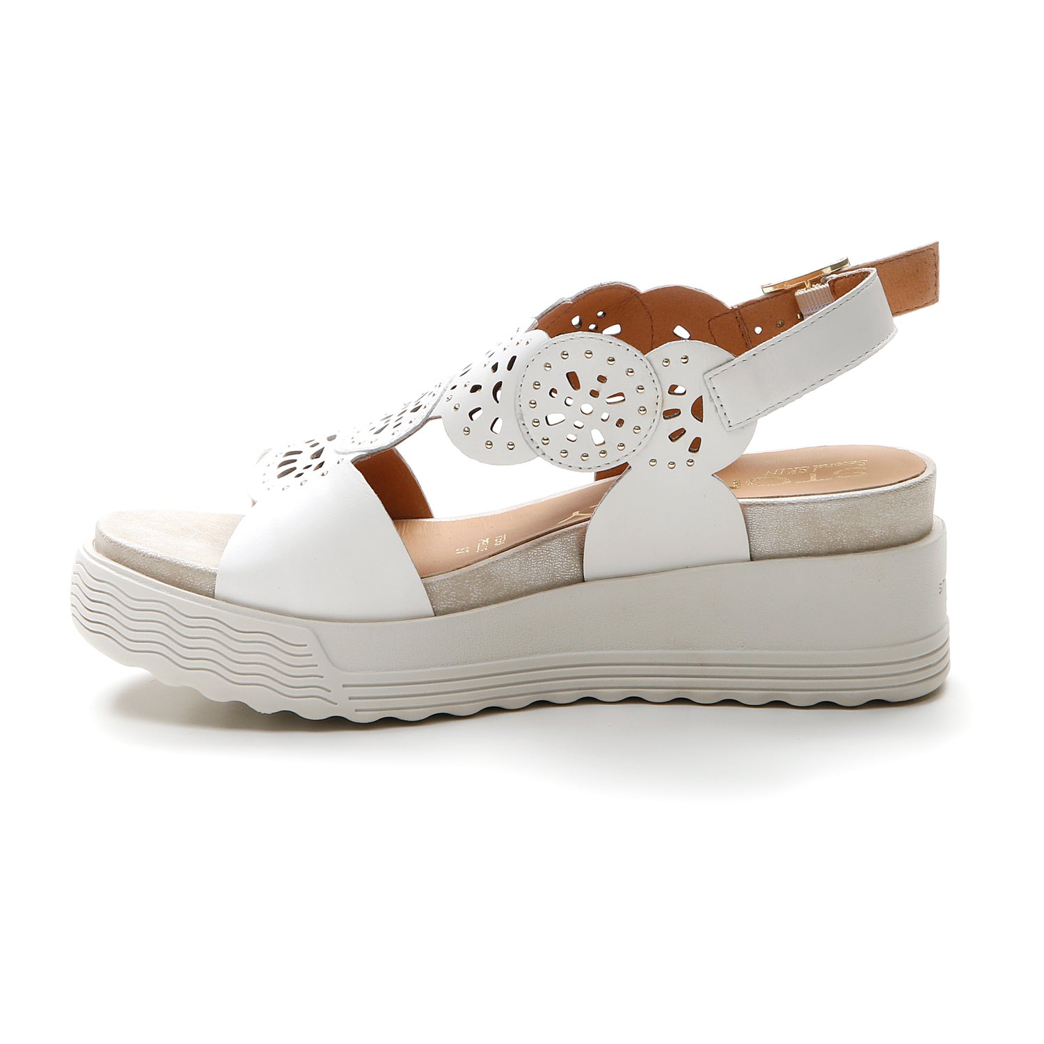 DONNA SANDALI CON ZEPPA PARKY 21 BIANCO 219128 150 03