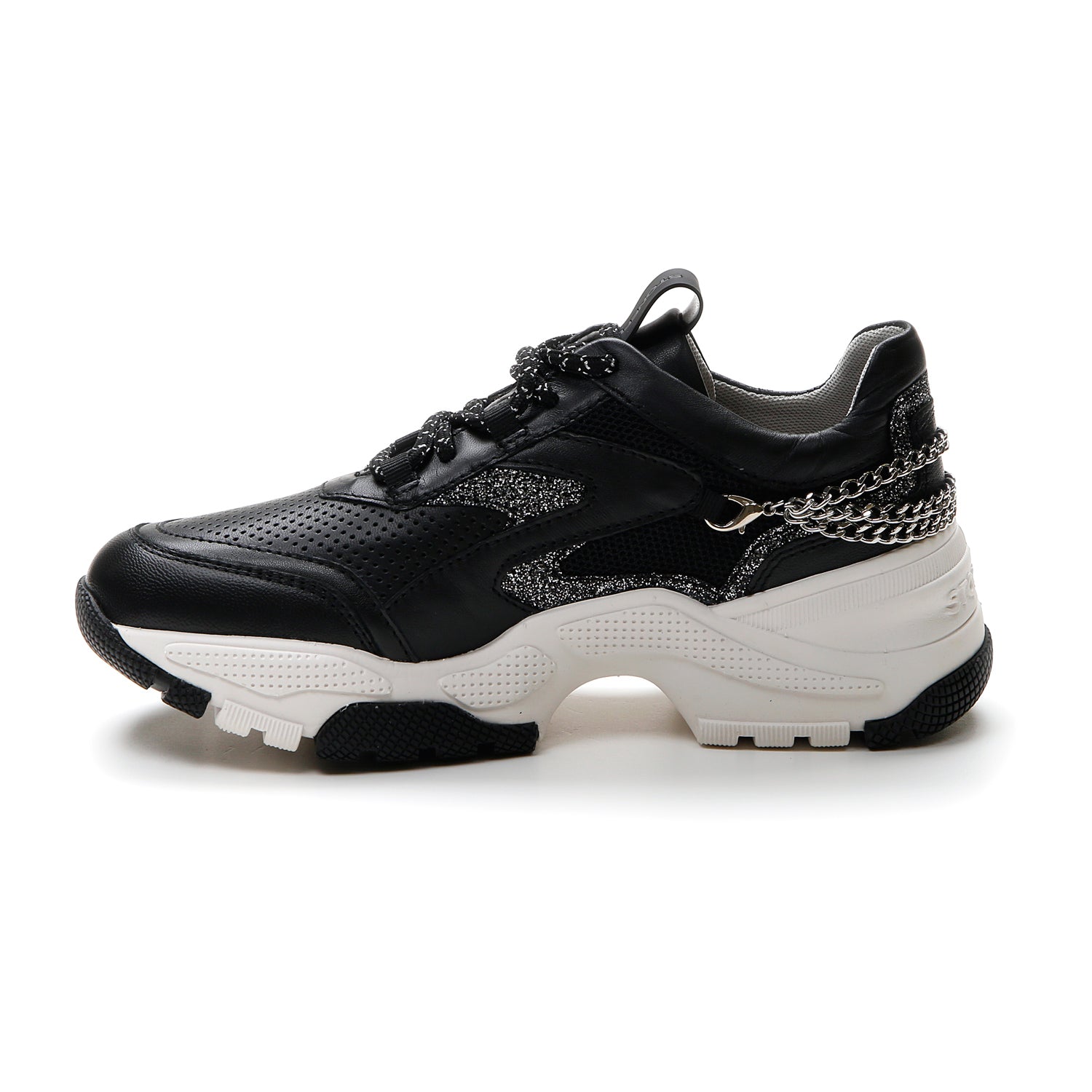 DONNA SCARPE ALLACCIATE FUTURA 12 NERO 219152 000 03