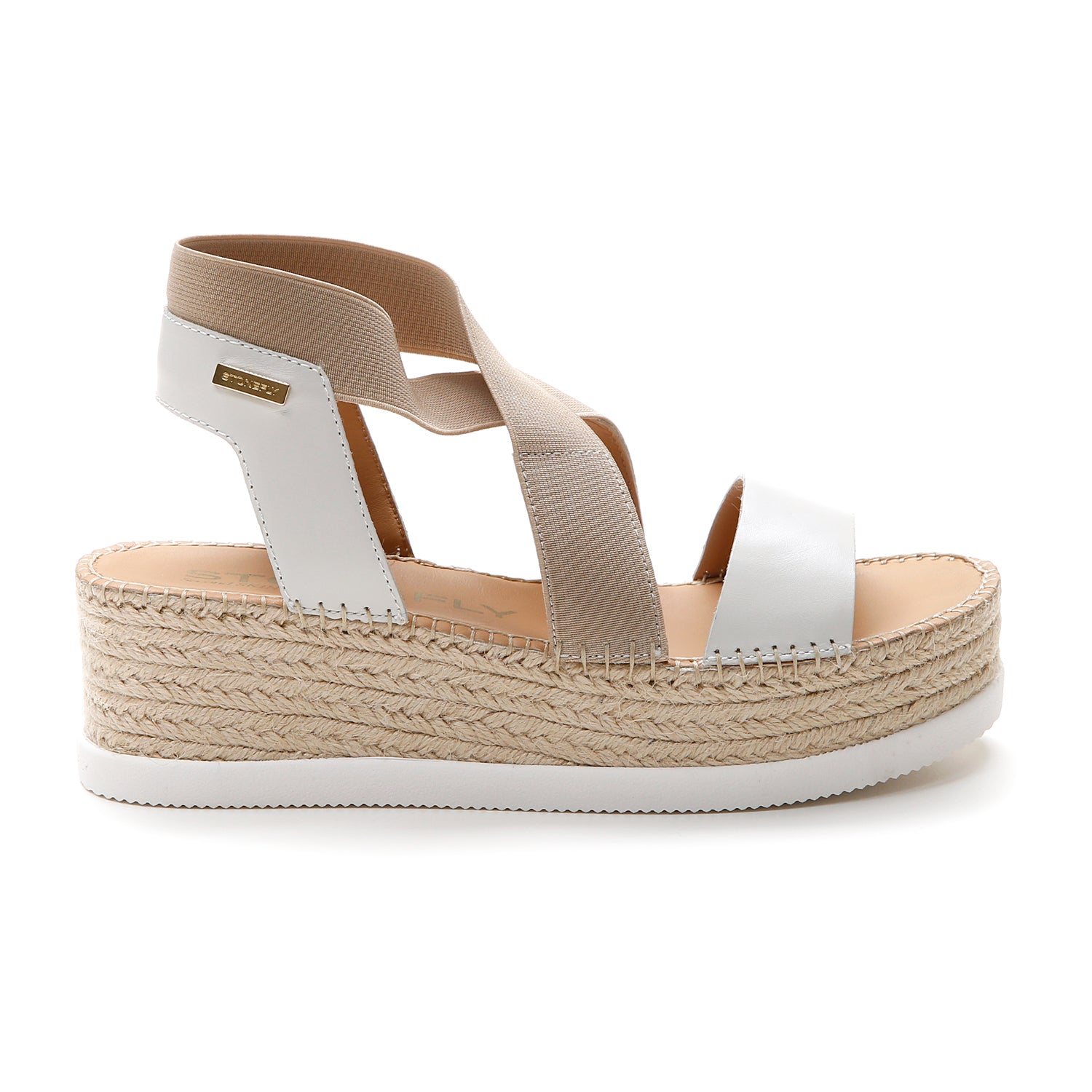 DONNA SANDALI CON ZEPPA ALEXIA 5 BIANCO 219335 151 01