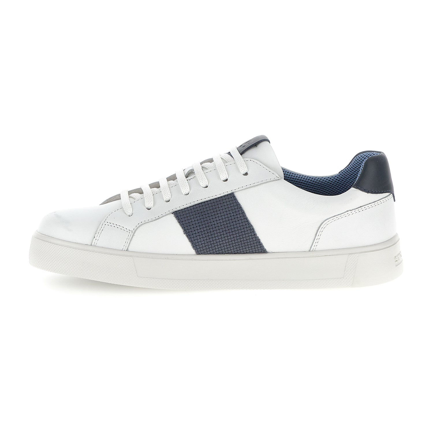 UOMO SCARPE ALLACCIATE POWER 1 BIANCO 219366 ABU 03