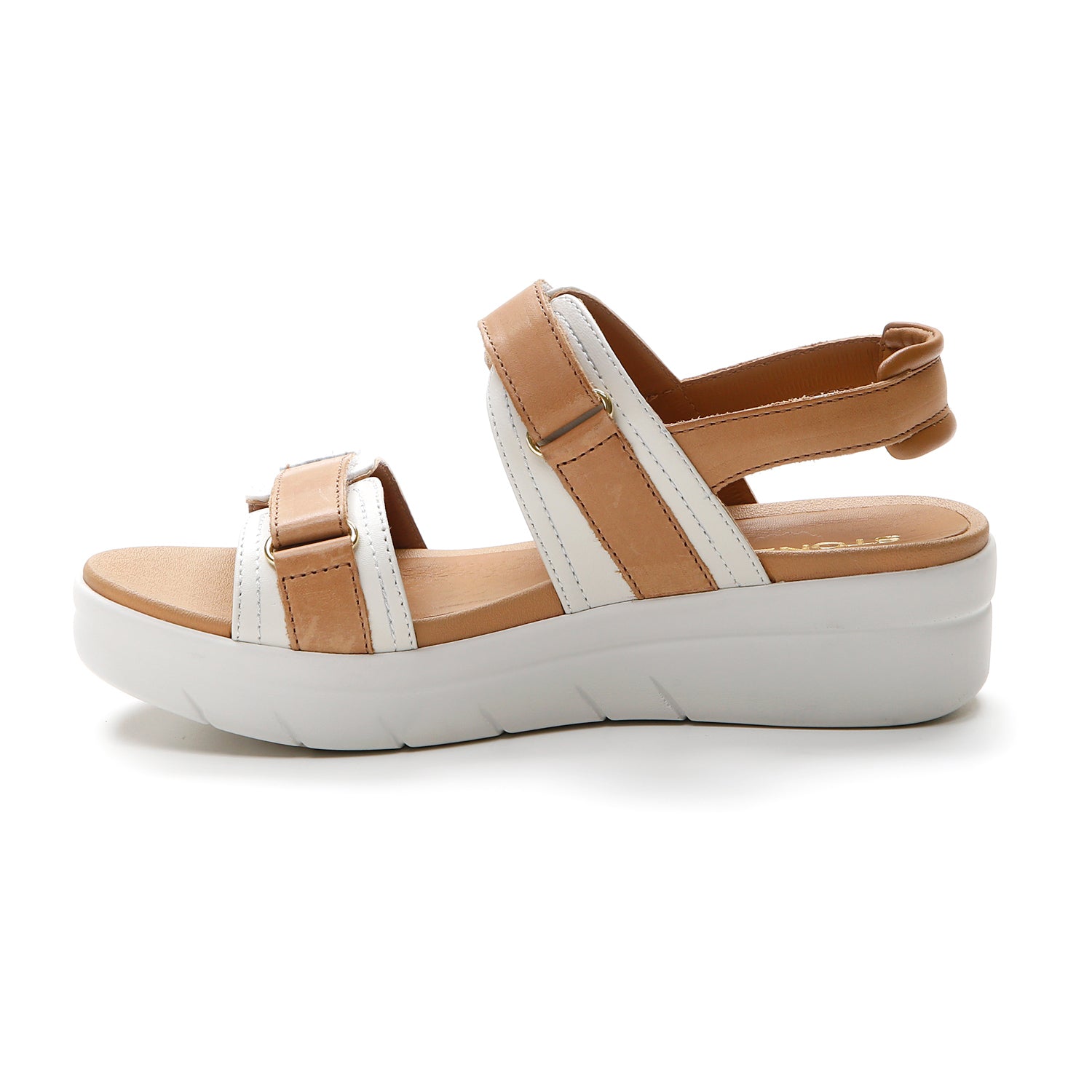 DONNA SANDALI CON ZEPPA AQUA 20 GRIGIO CHIARO 219392 ACH 03