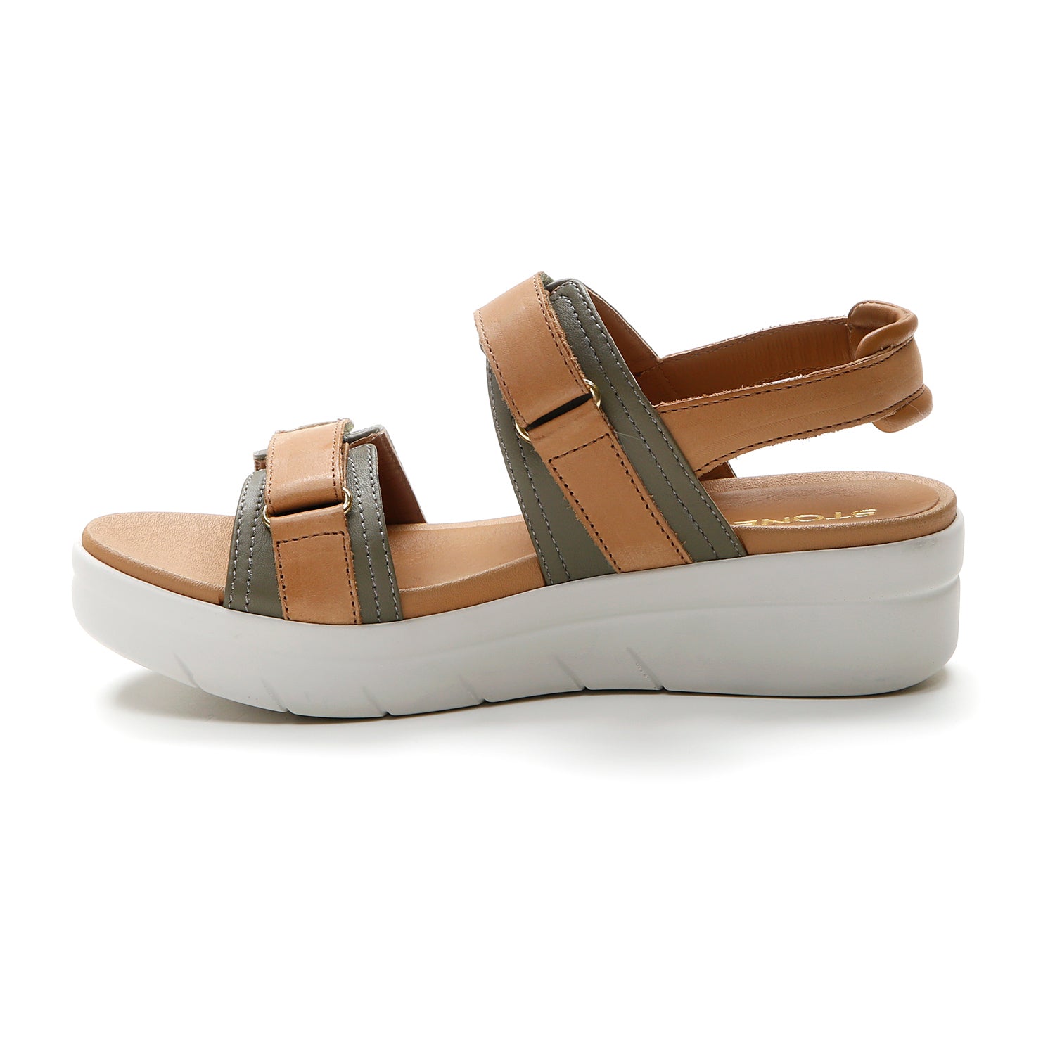 DONNA SANDALI CON ZEPPA AQUA 20 VERDE CHIARO 219392 ACI 03