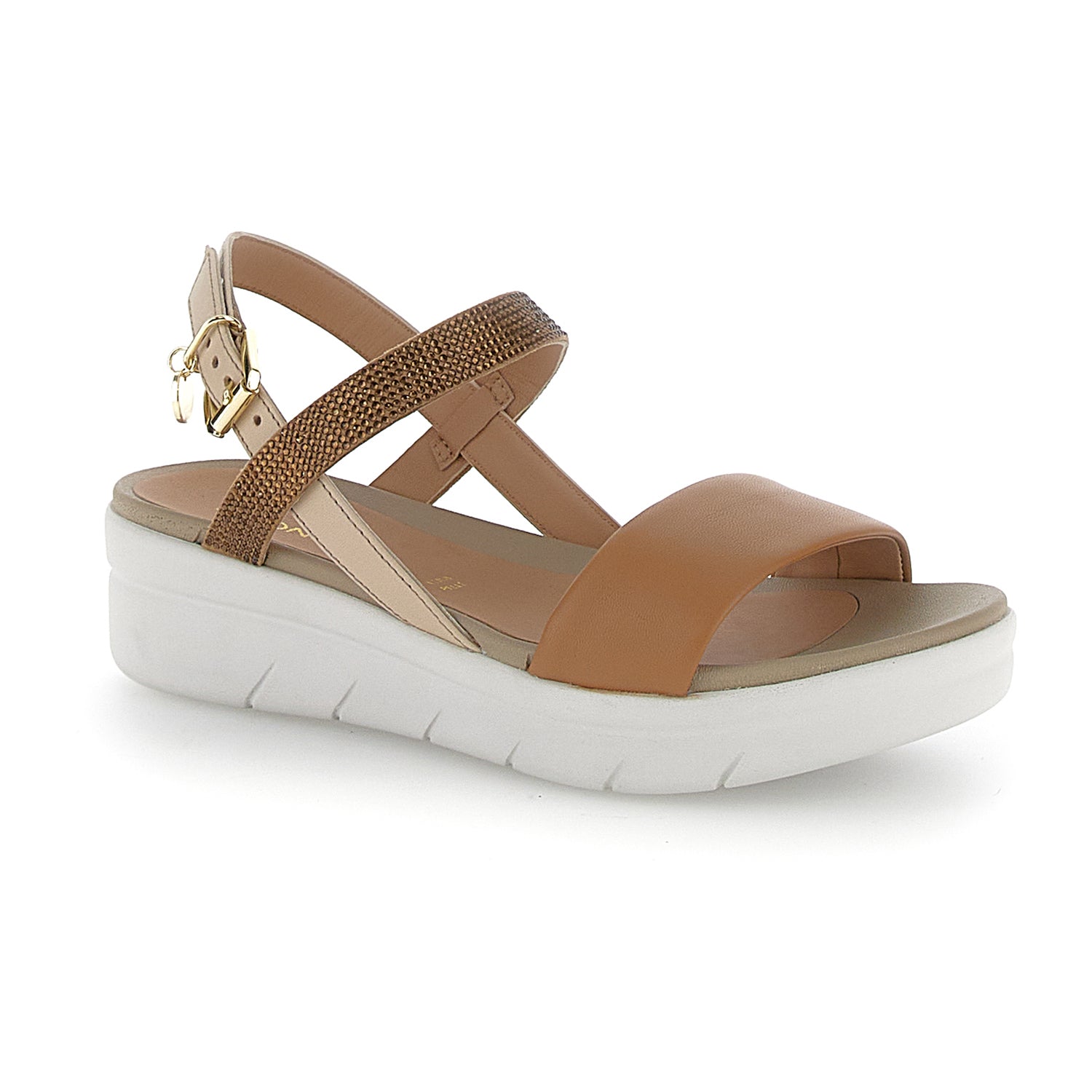 DONNA SANDALI CON ZEPPA AQUA 22 BEIGE 219395 C9K 02