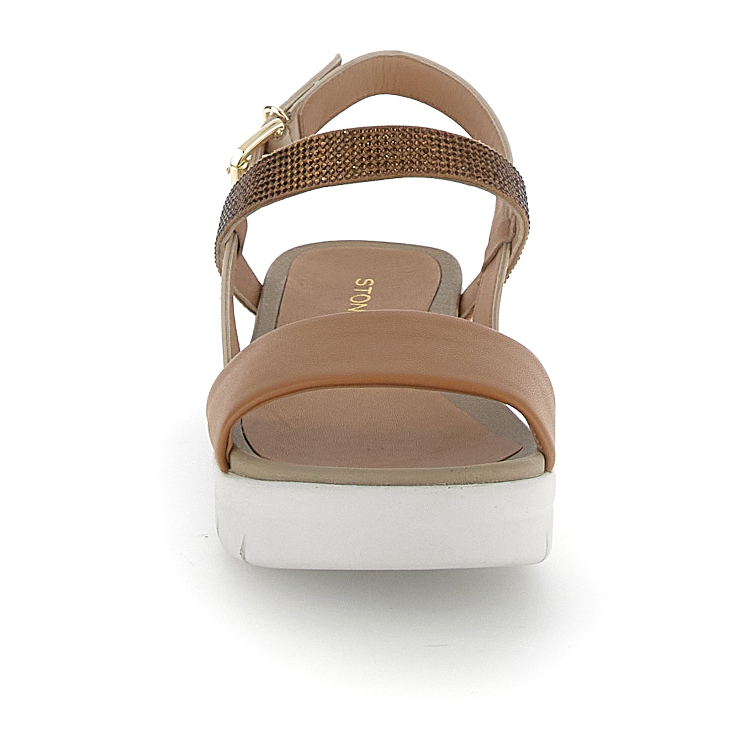 DONNA SANDALI CON ZEPPA AQUA 22 BEIGE 219395 C9K 04