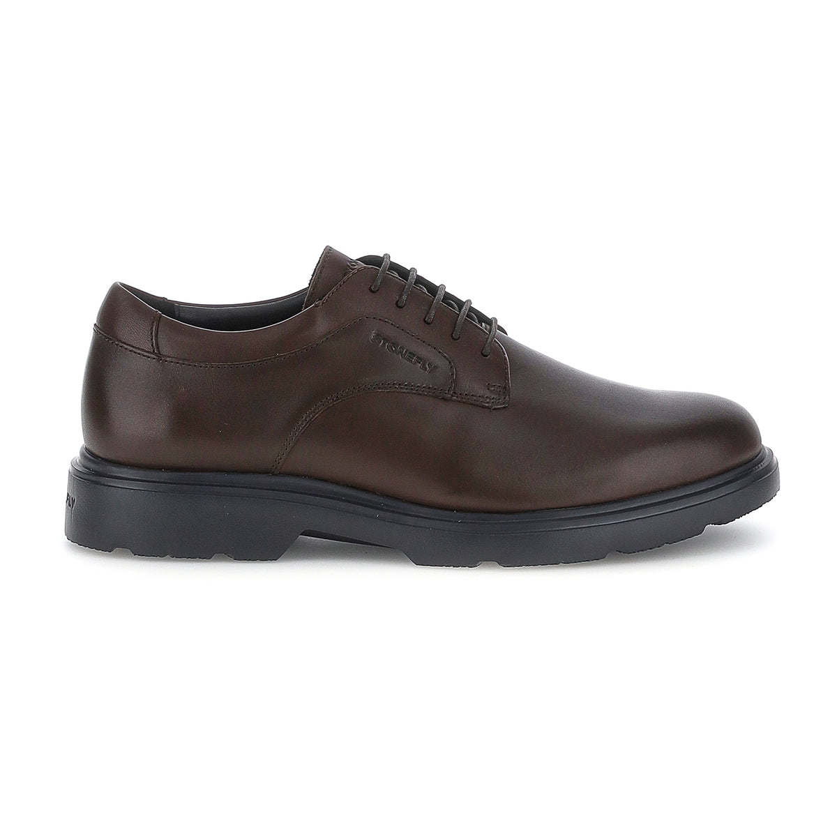 Stonefly Berry II Calf – Scarpe Stringate Oxford Uomo In Pelle, Suola Gomma Con Tecnologia Blu Soft, Perfette Per Primavera Ed Estate - copertina