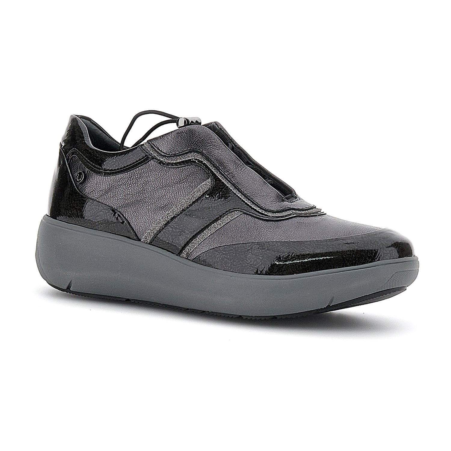 DONNA SCARPE ALLACCIATE ROCK 28 GRIGIO SCURO 219873 Z41 02