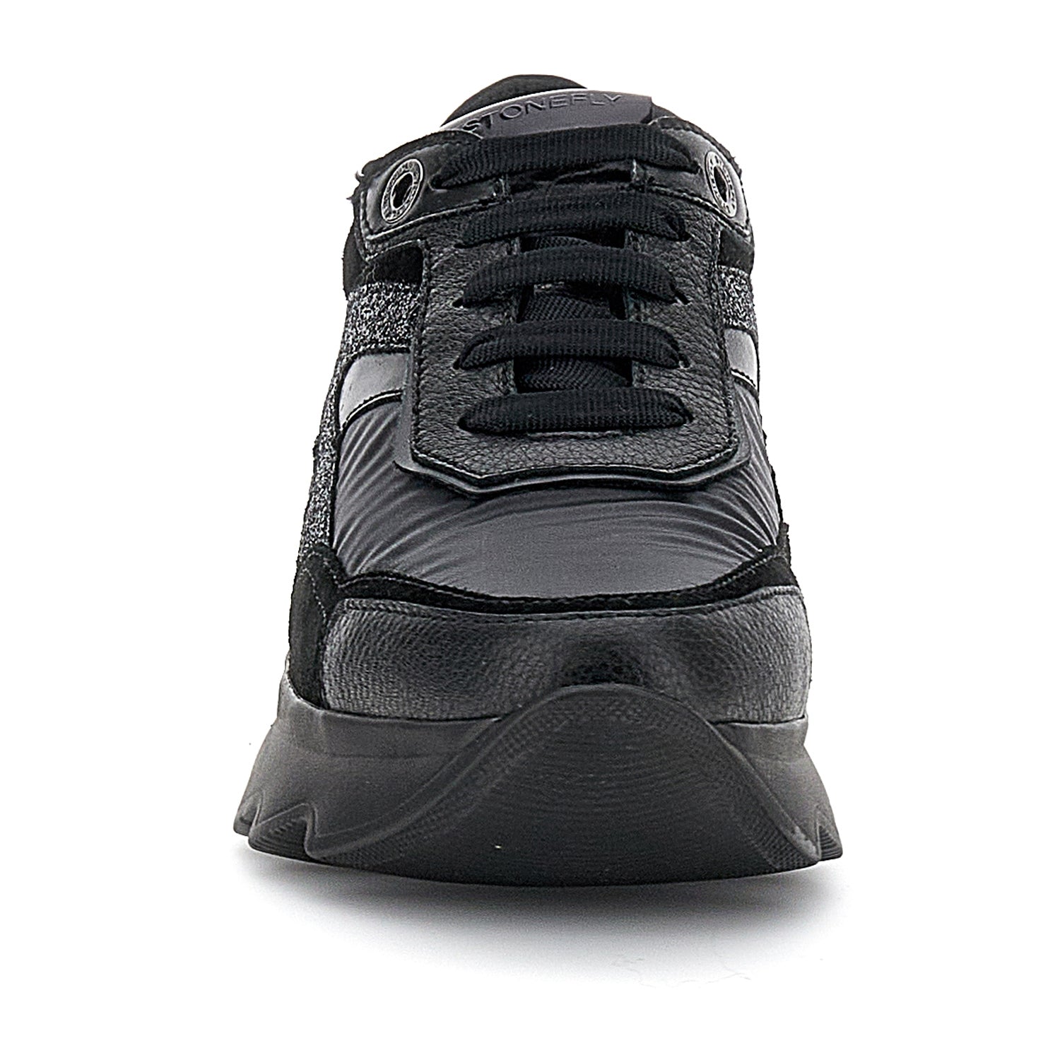 DONNA SCARPE ALLACCIATE SPOCK 37 NERO 219876 000 04