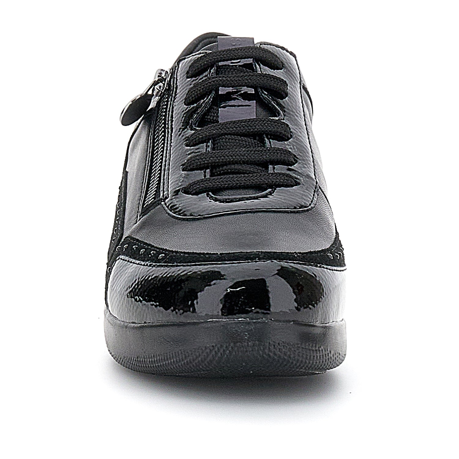 DONNA SCARPE ALLACCIATE PASEO IV 38 NERO 219958 000 04