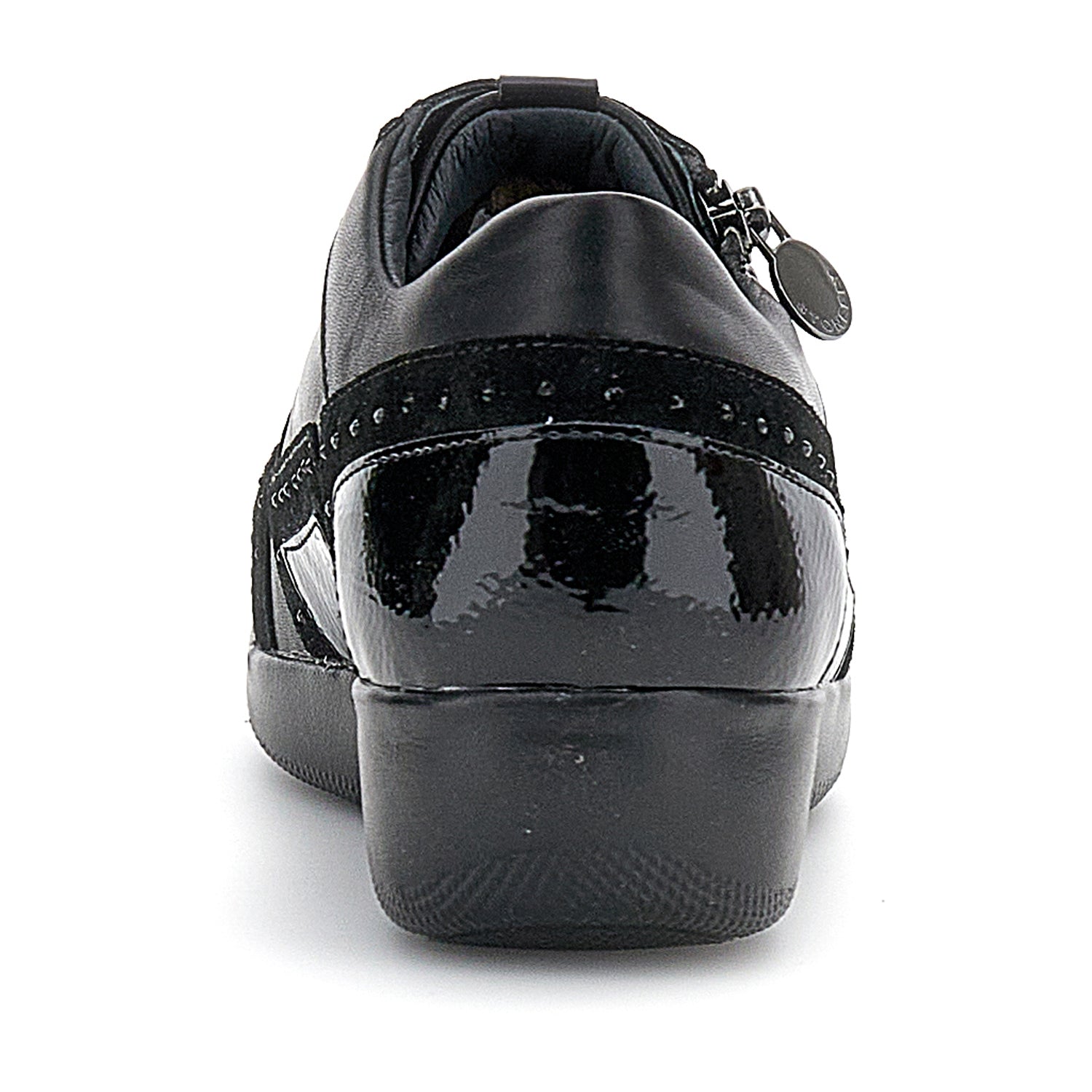 DONNA SCARPE ALLACCIATE PASEO IV 38 NERO 219958 000 05