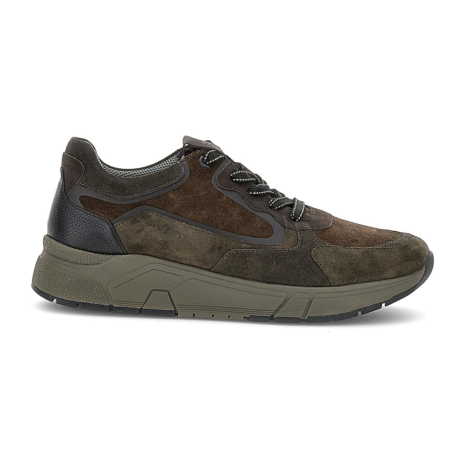 UOMO SCARPE ALLACCIATE ACTION 28 VERDE SCURO 220418 5YP 01