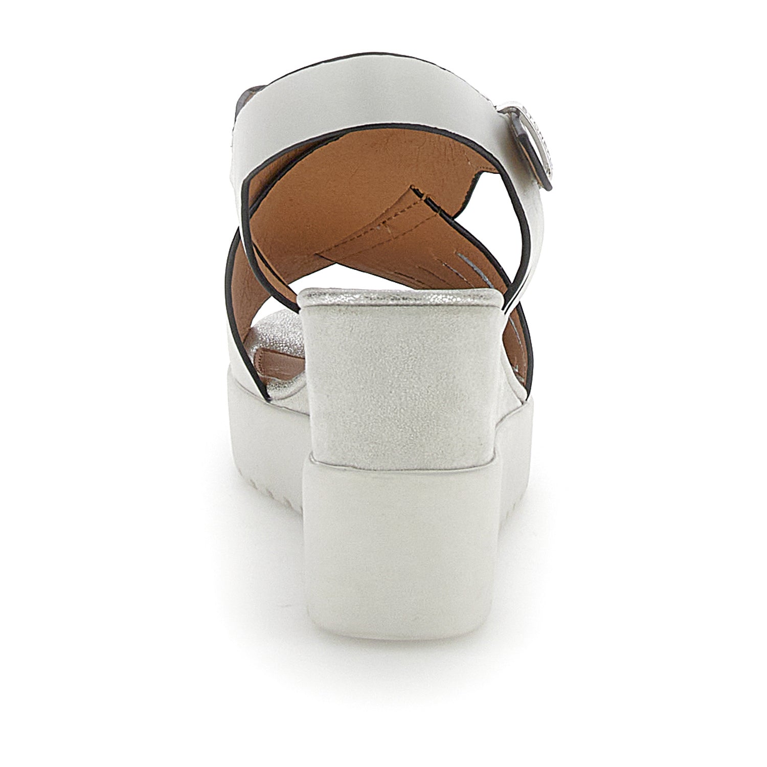 DONNA SANDALI CON ZEPPA ELY 18 BIANCO 220748 151 05