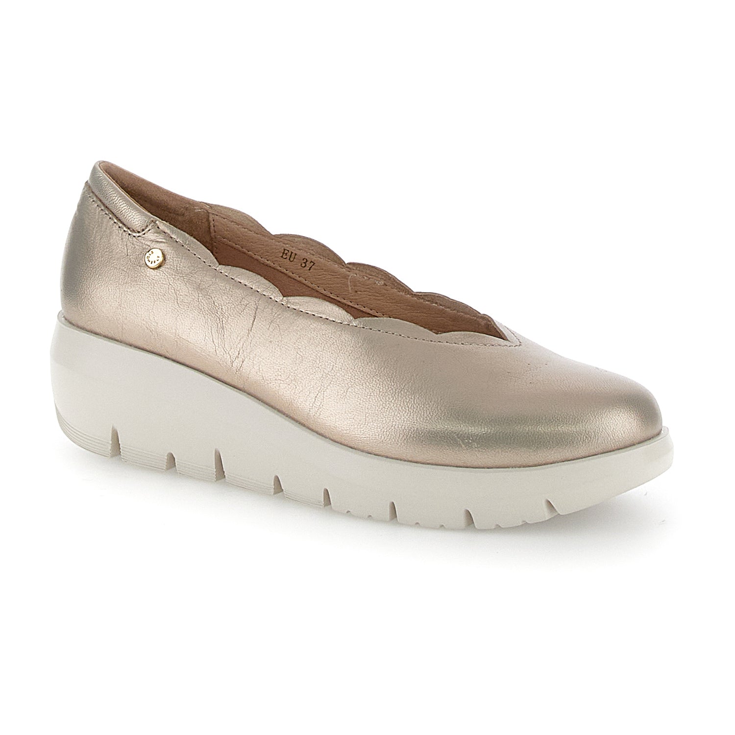 DONNA SCARPE DECOLLETE PLUME 24 ORO 220753 I89 02