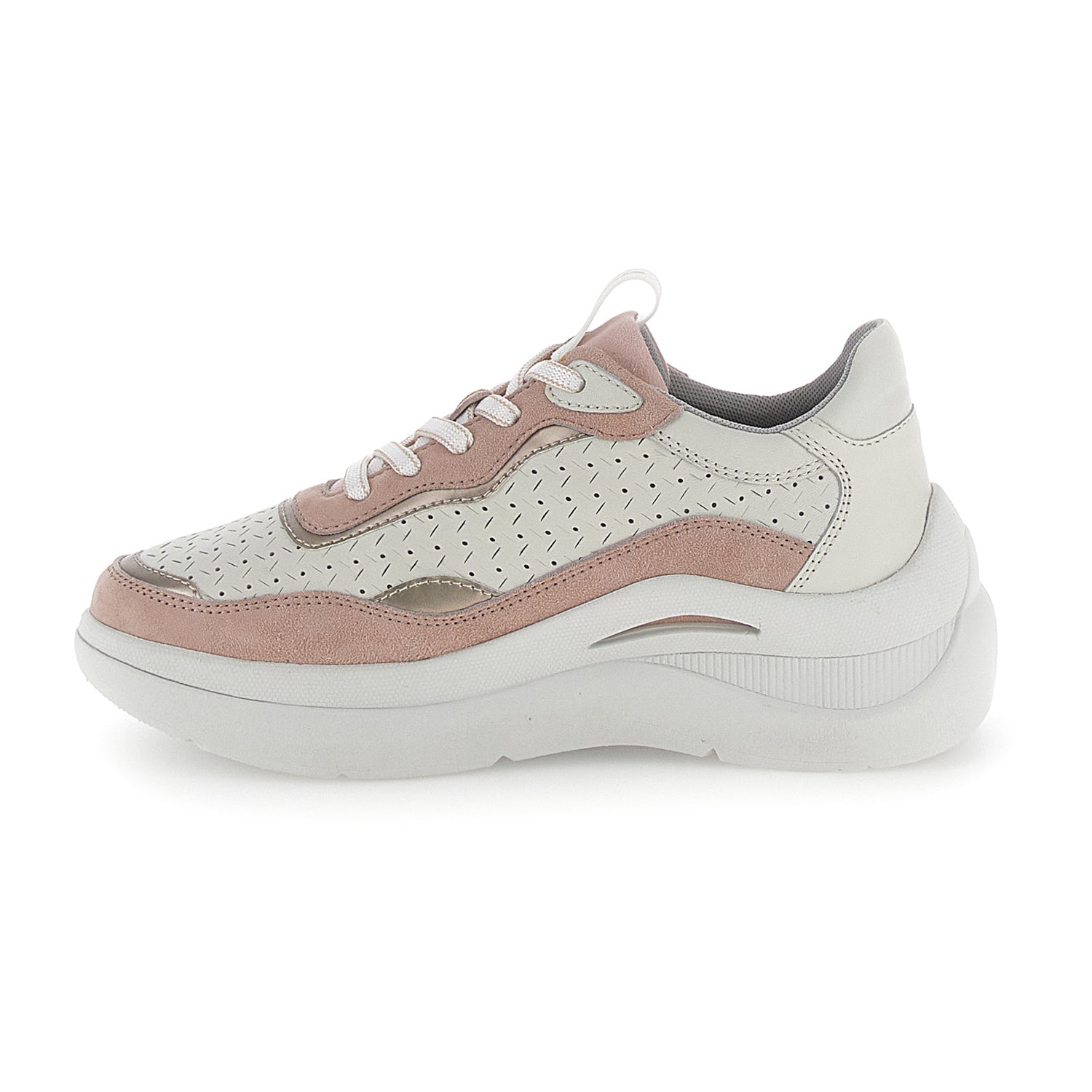 DONNA SCARPE ALLACCIATE ROCHA 3 GRIGIO CHIARO 220767 CB4 03